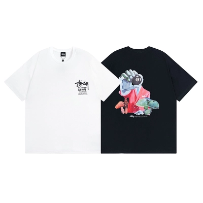 Stussy Seated Street Character T-Shirt 01