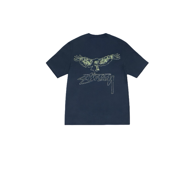 Stussy Skeletal Wing Sketch T-Shirt