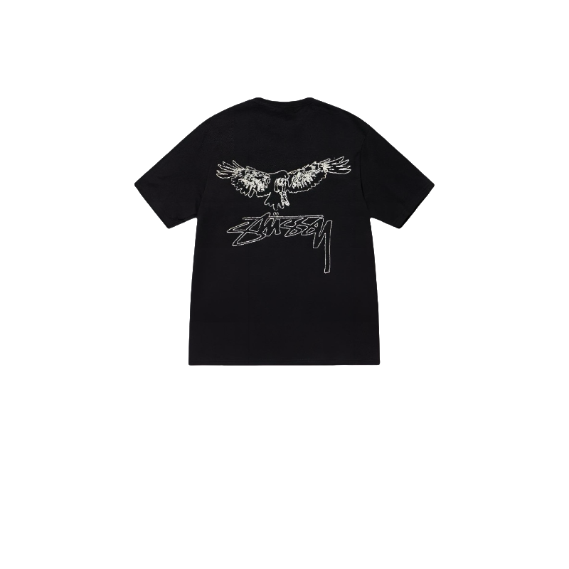 Stussy Skeletal Wing Sketch T-Shirt