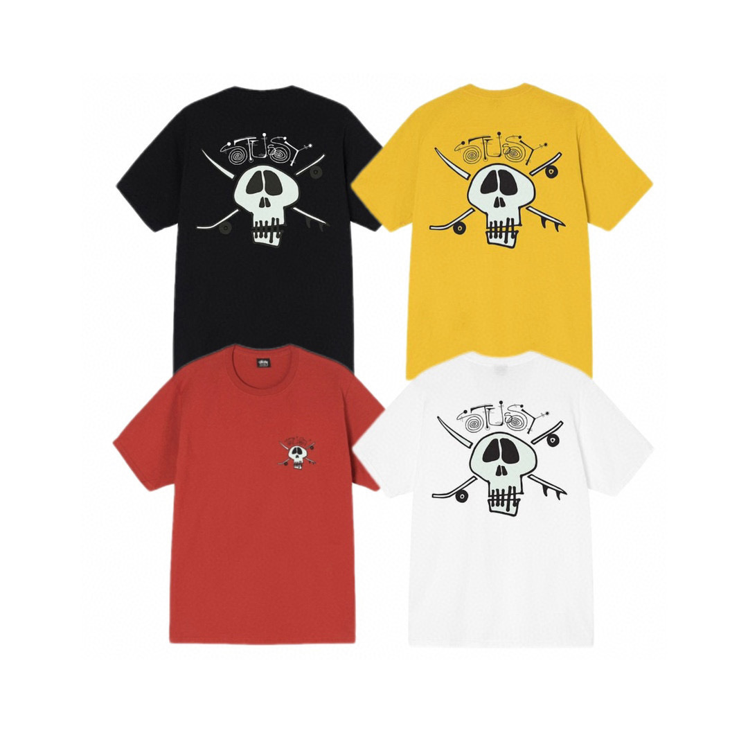 Stussy Skull Crest Equipment T-Shirt