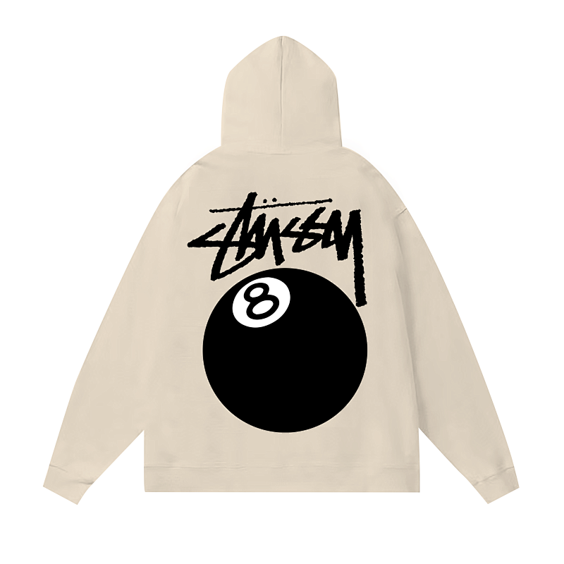 Stussy Split Circle Handstyle Pullover Hoodie