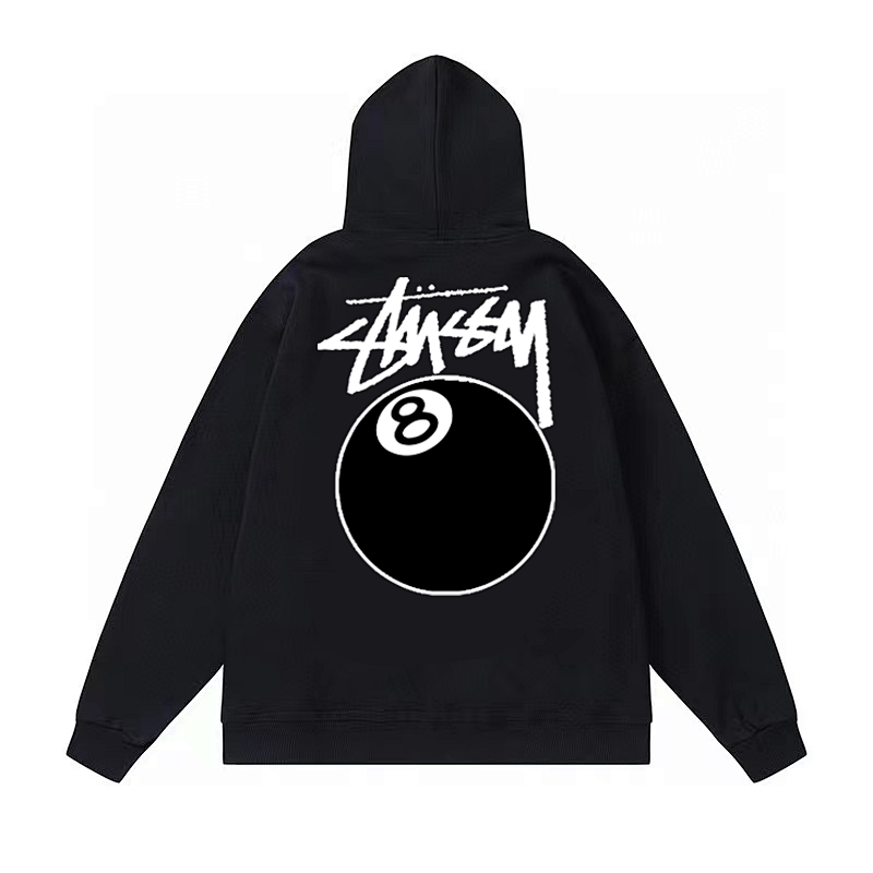 Stussy Split Circle Handstyle Pullover Hoodie