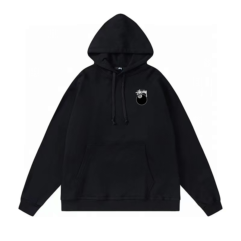 Stussy Split Circle Handstyle Pullover Hoodie