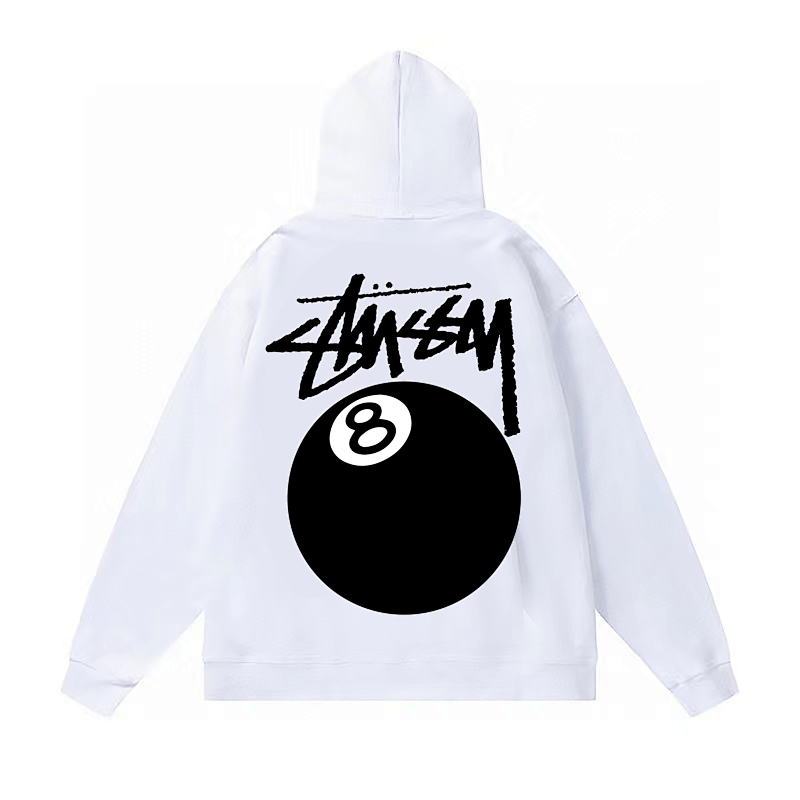 Stussy Split Circle Handstyle Pullover Hoodie