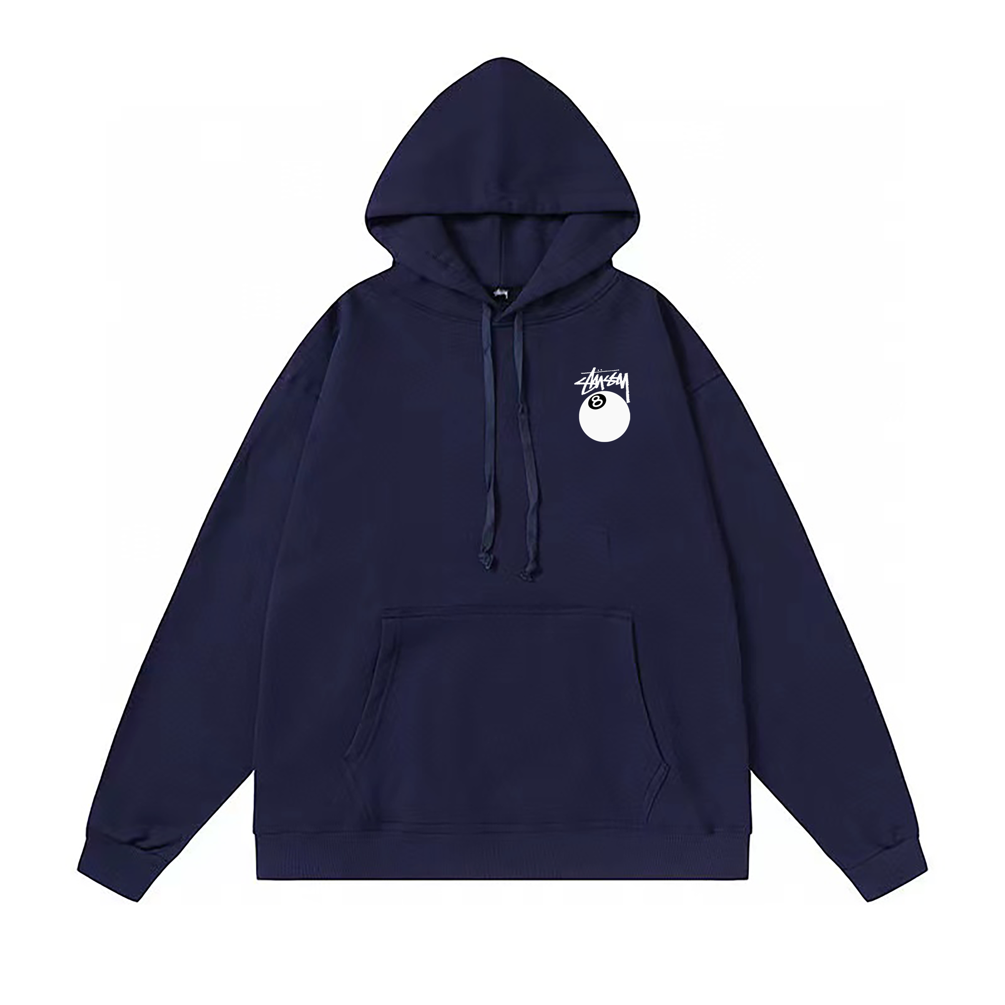 Stussy Split Circle Handstyle Pullover Hoodie