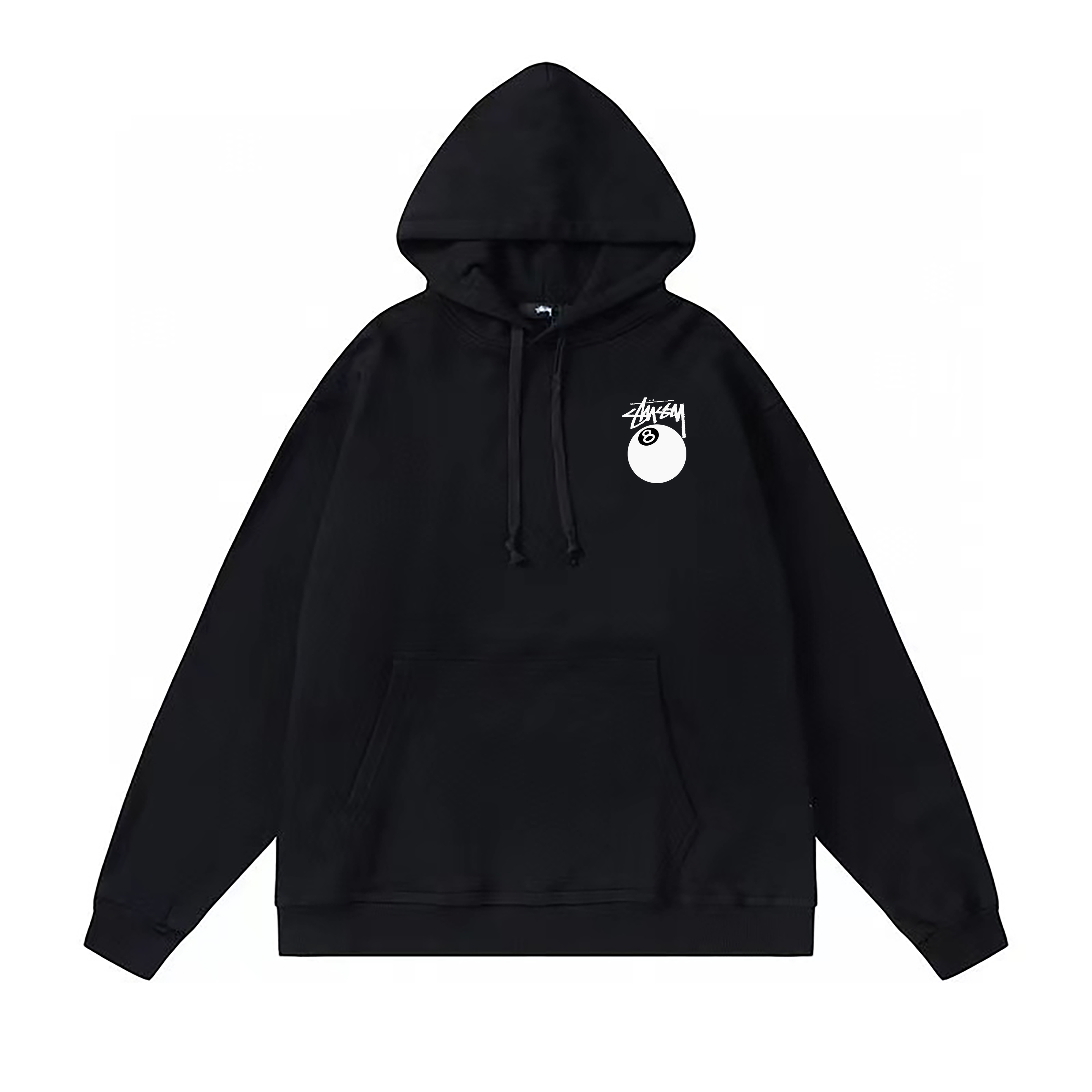Stussy Split Circle Handstyle Pullover Hoodie