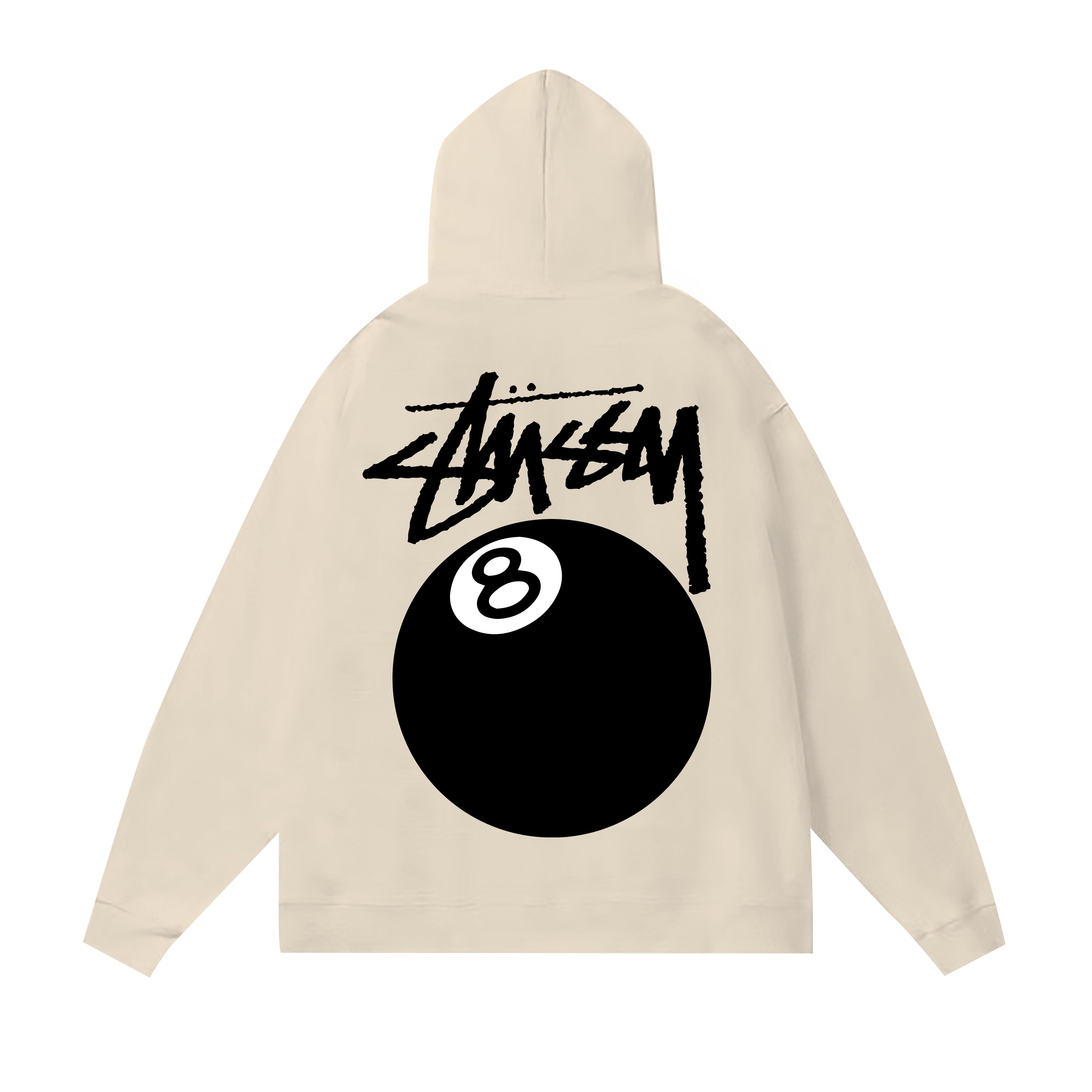 Stussy Split Circle Handstyle Pullover Hoodie