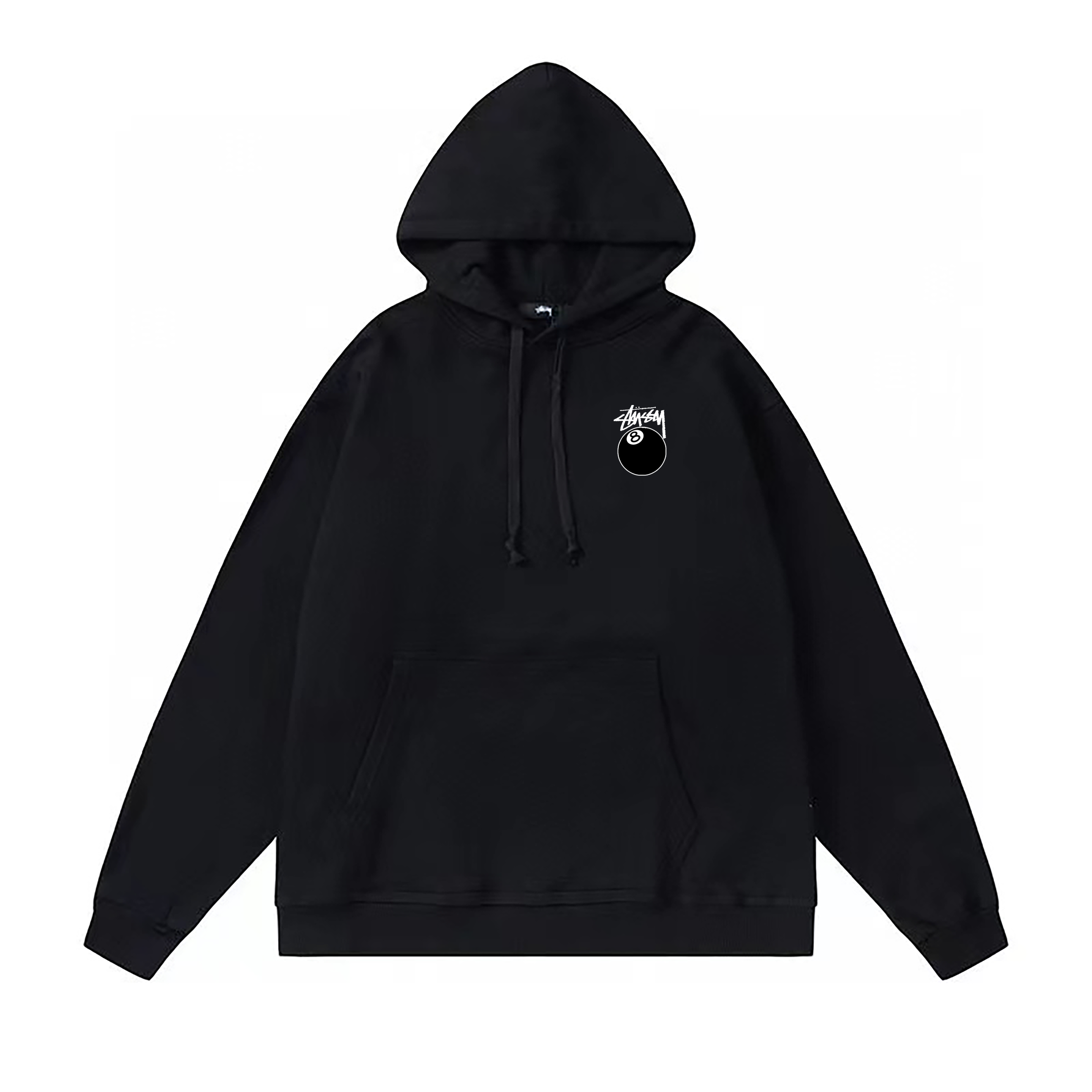 Stussy Split Circle Handstyle Pullover Hoodie