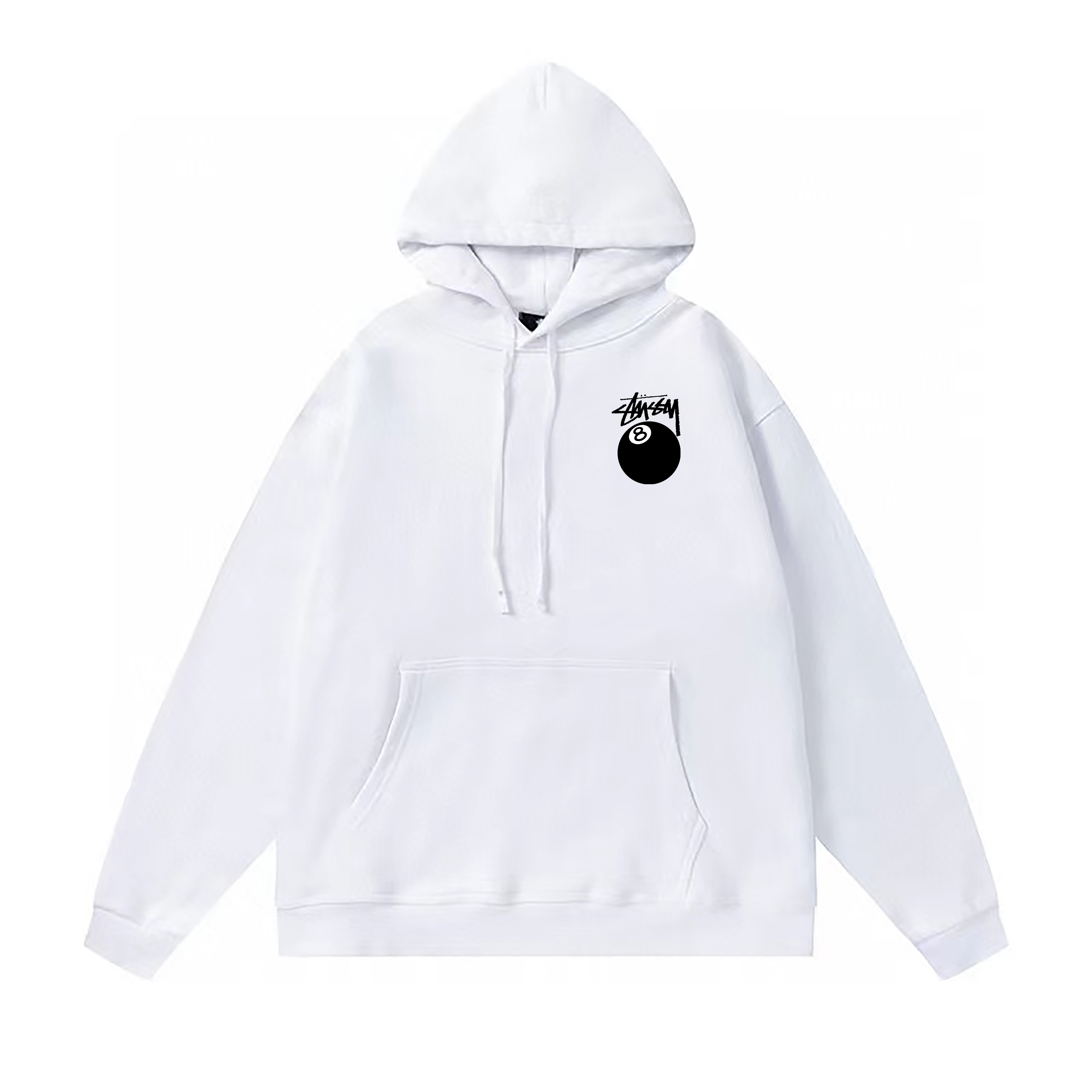 Stussy Split Circle Handstyle Pullover Hoodie
