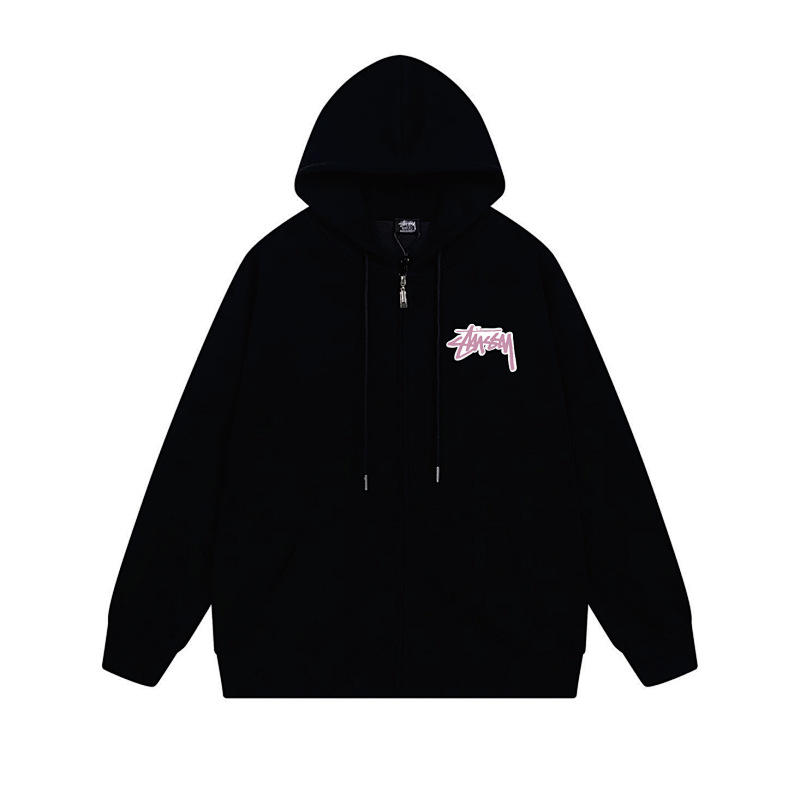 Stussy Split Face Handstyle Full-Zip Hoodie