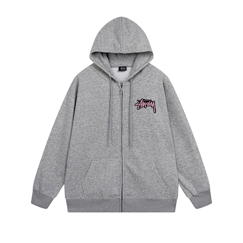 Stussy Split Face Handstyle Full-Zip Hoodie