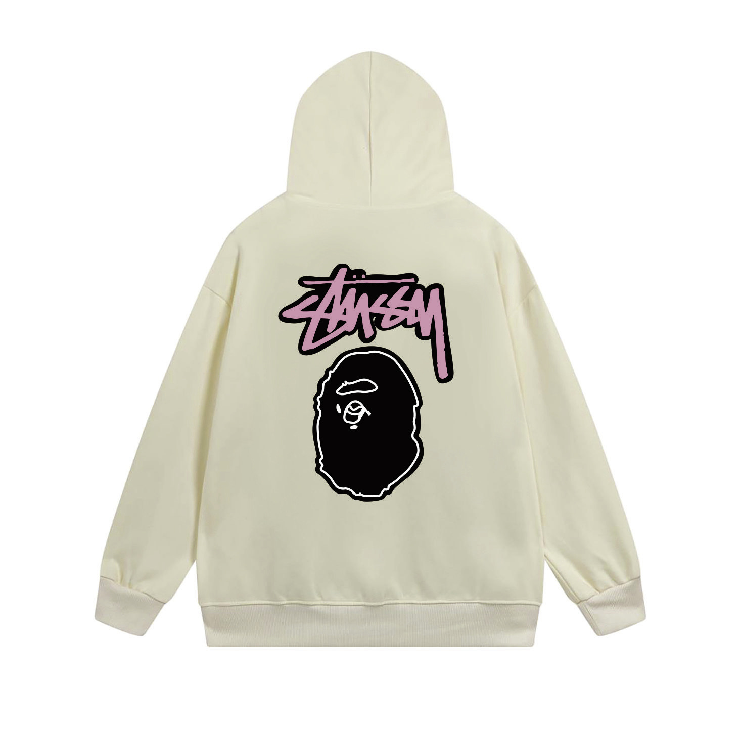 Stussy Split Face Handstyle Full-Zip Hoodie