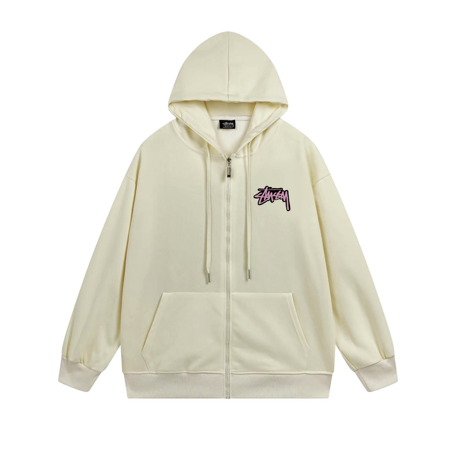 Stussy Split Face Handstyle Full-Zip Hoodie