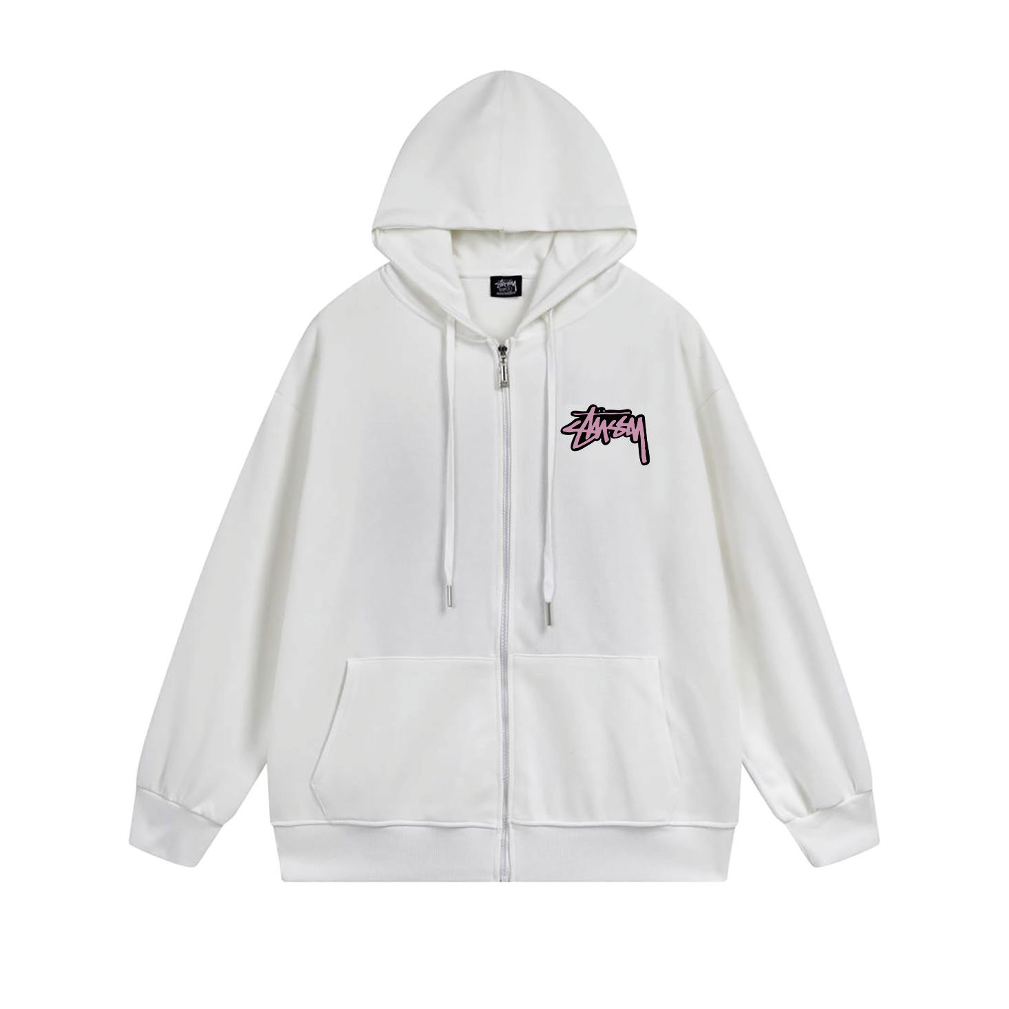 Stussy Split Face Handstyle Full-Zip Hoodie