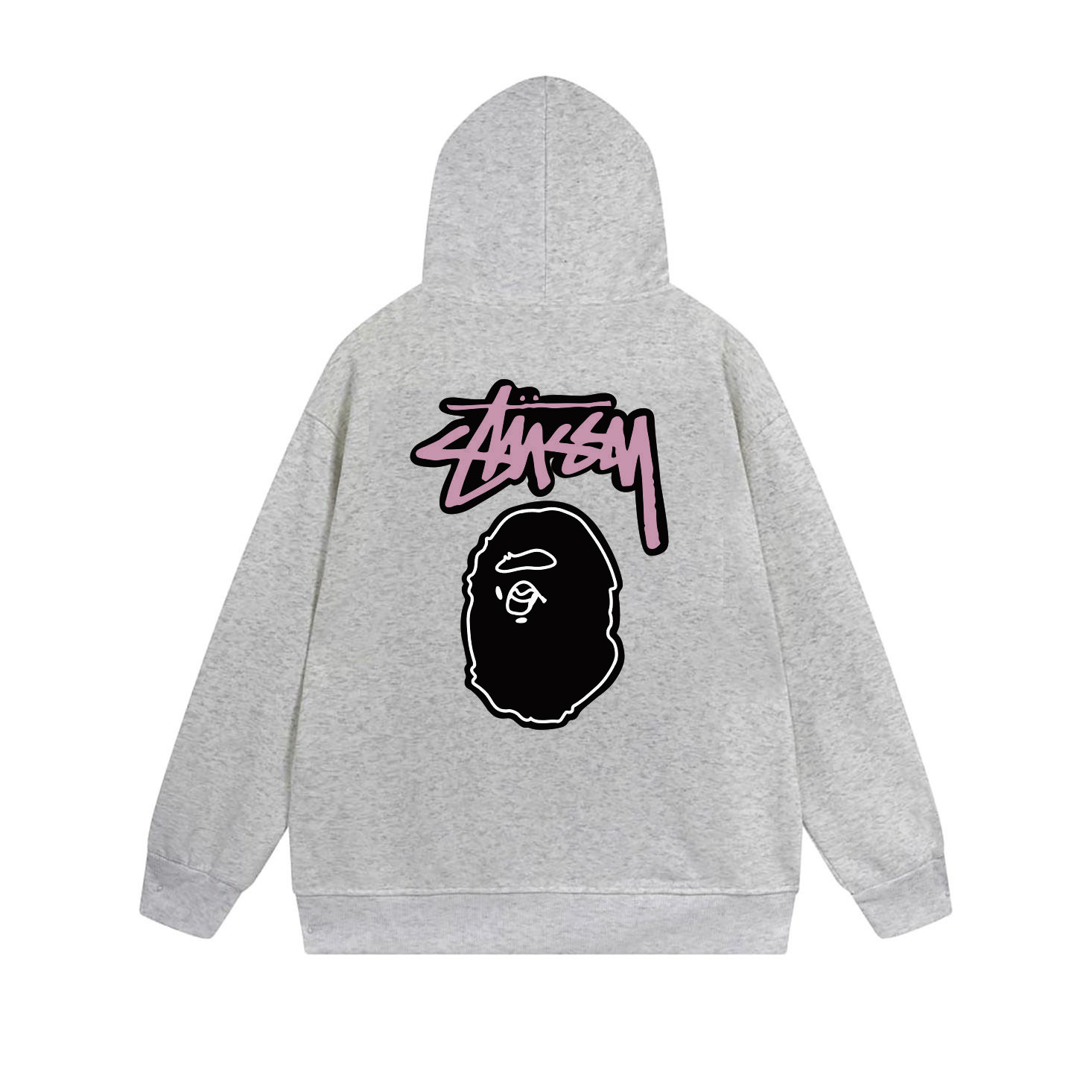 Stussy Split Face Handstyle Full-Zip Hoodie