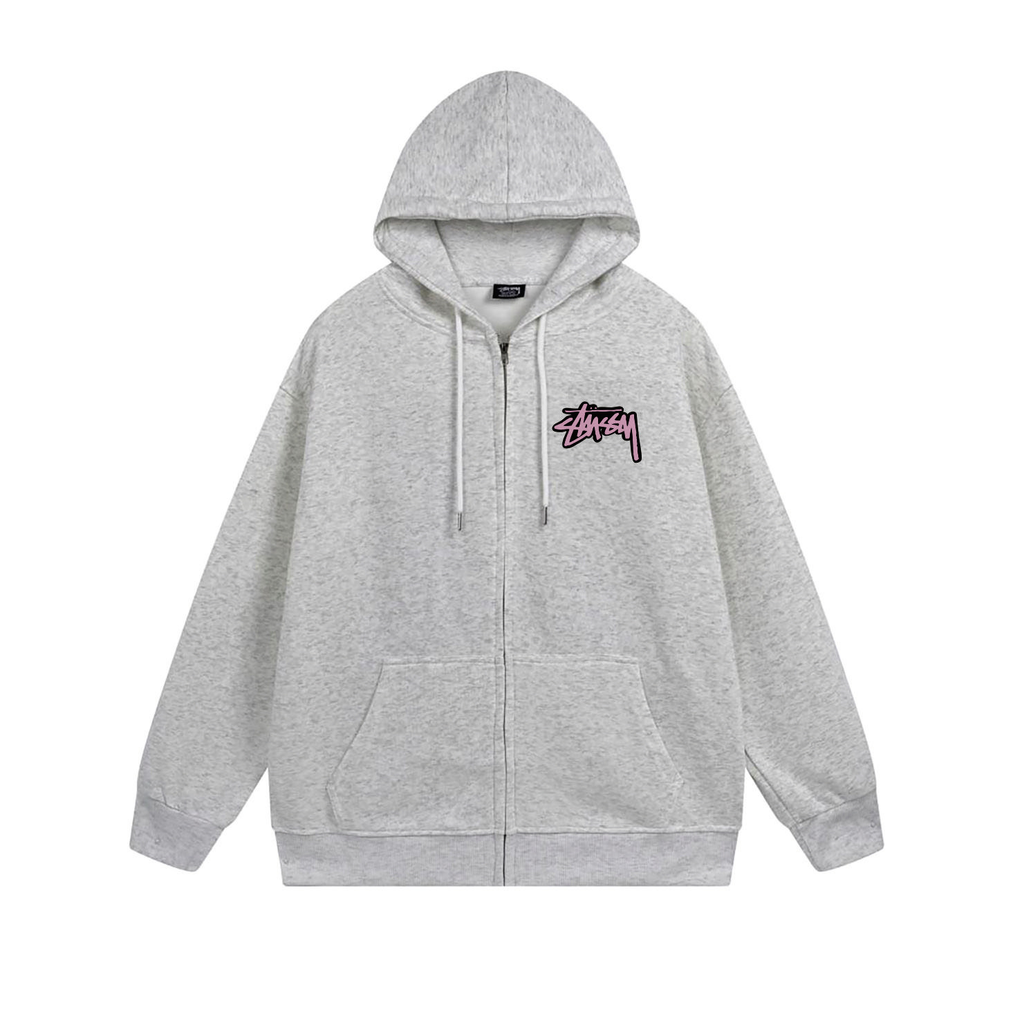 Stussy Split Face Handstyle Full-Zip Hoodie