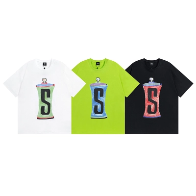 Stussy Spray Can S Logo T-Shirt 01