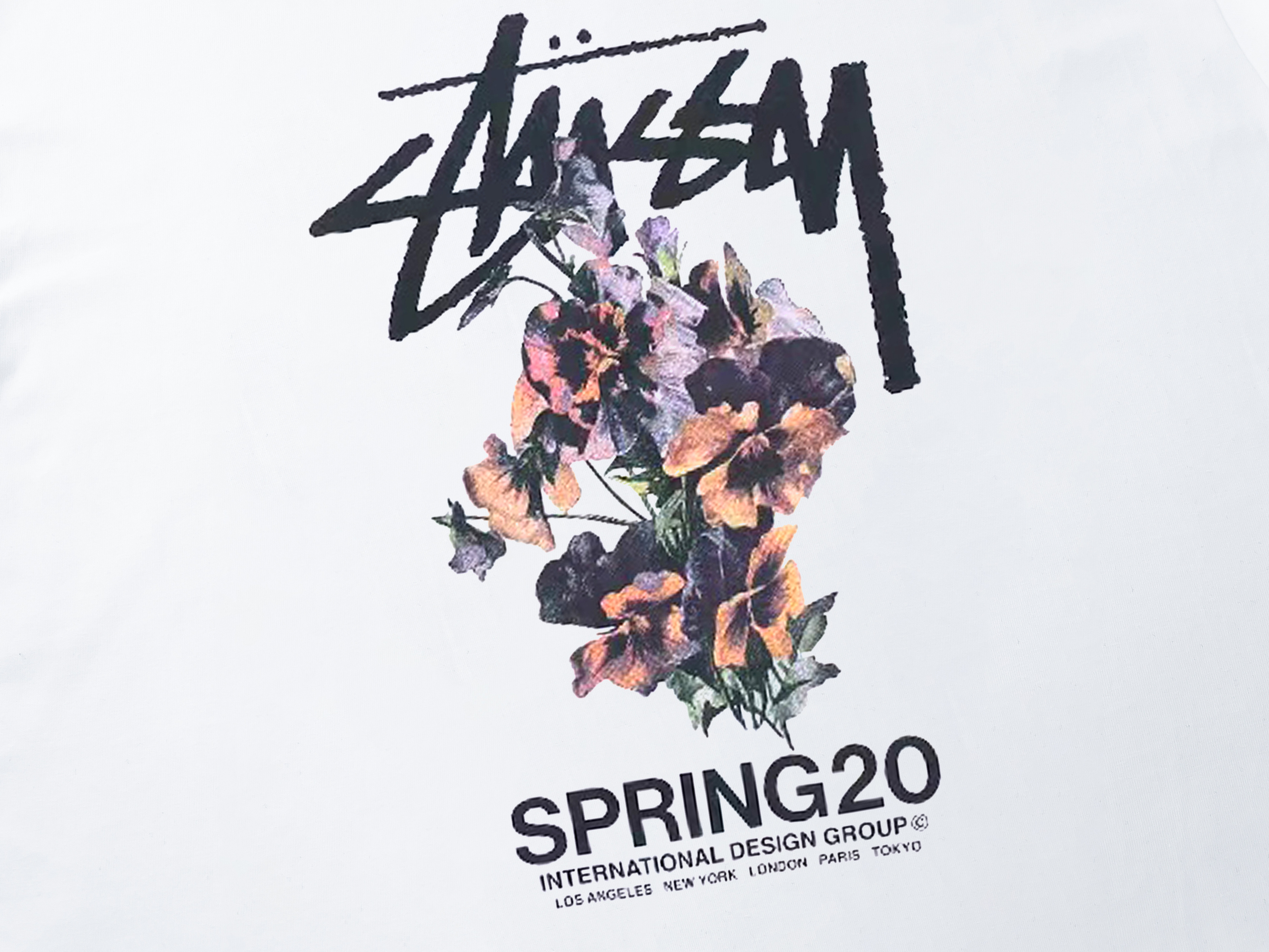 Stussy Spring 2020 Handstyle T-Shirt