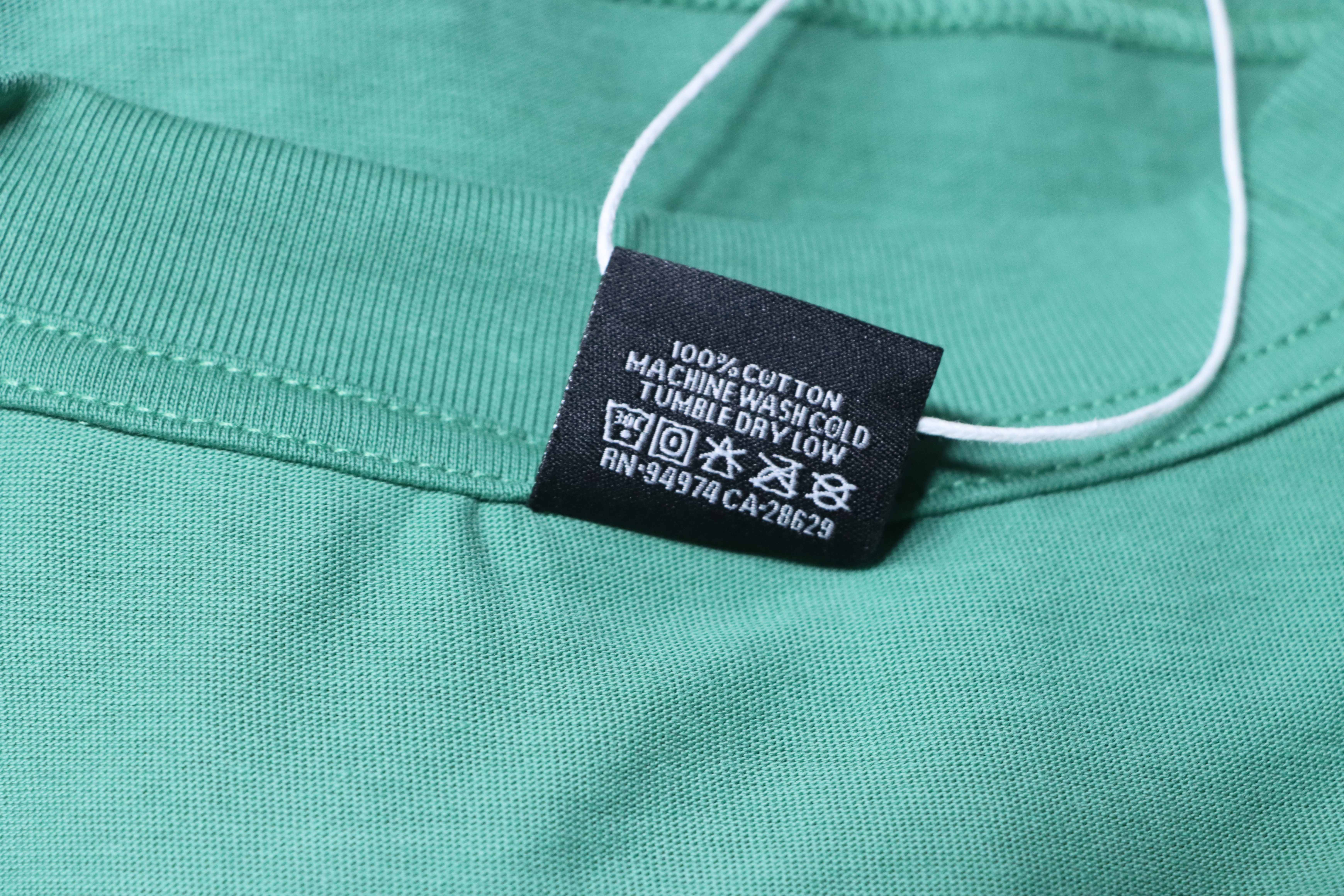Stussy SS26 Green Shark Pigment-Dyed T-Shirt