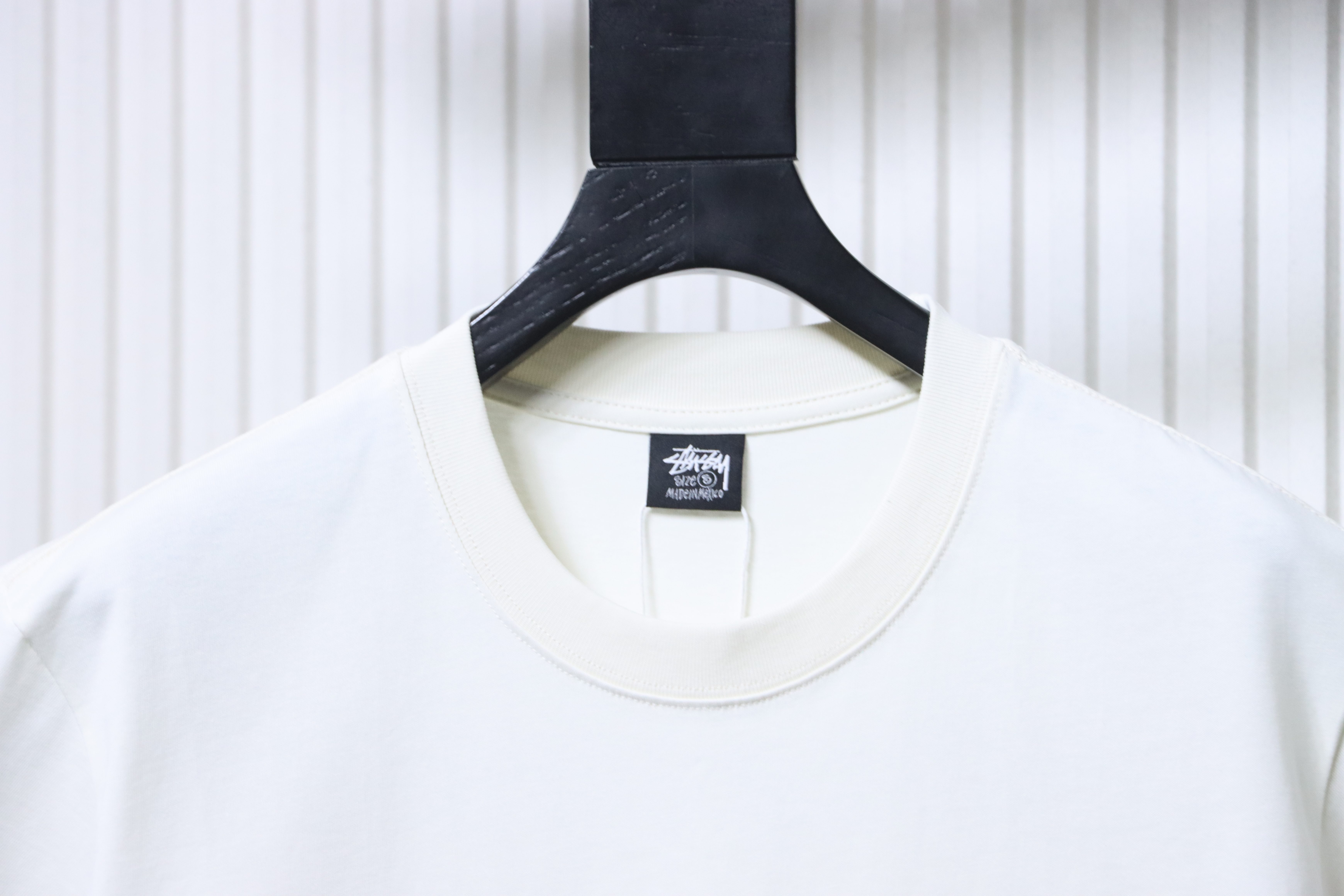 Stussy SS26 Monochrome Shark Pigment-Dyed T-Shirt