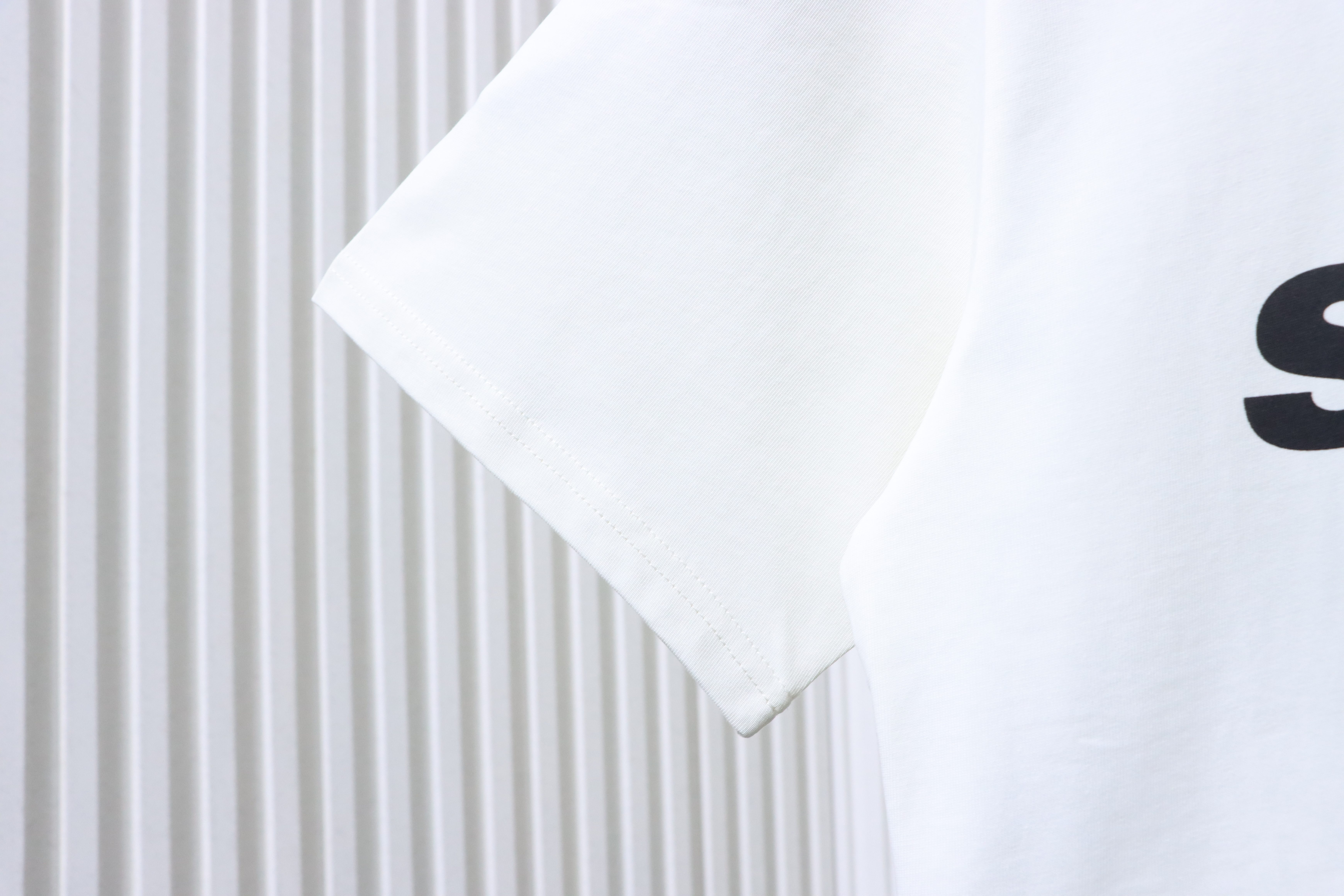 Stussy SS26 Monochrome Shark Pigment-Dyed T-Shirt