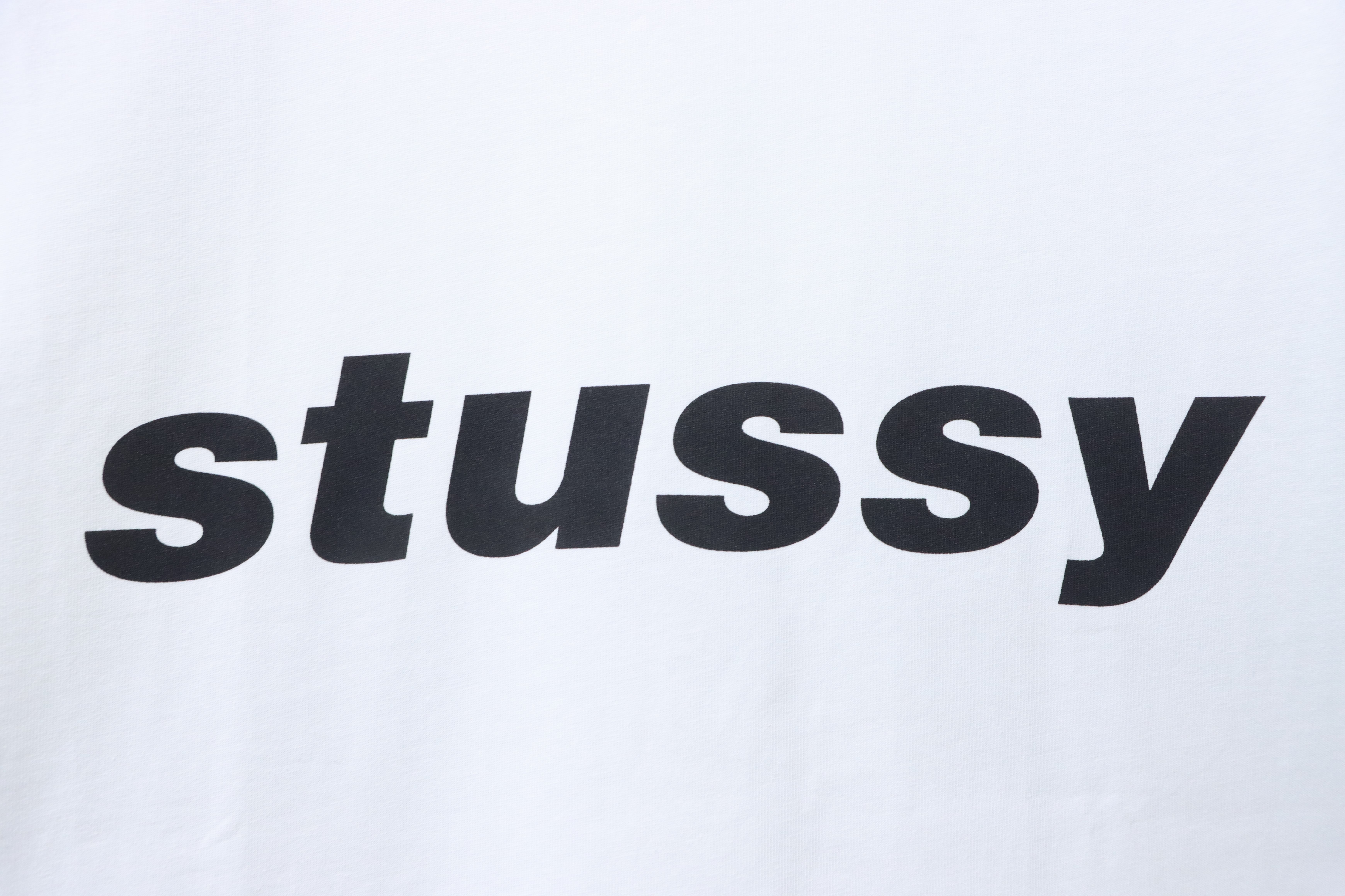 Stussy SS26 Monochrome Shark Pigment-Dyed T-Shirt