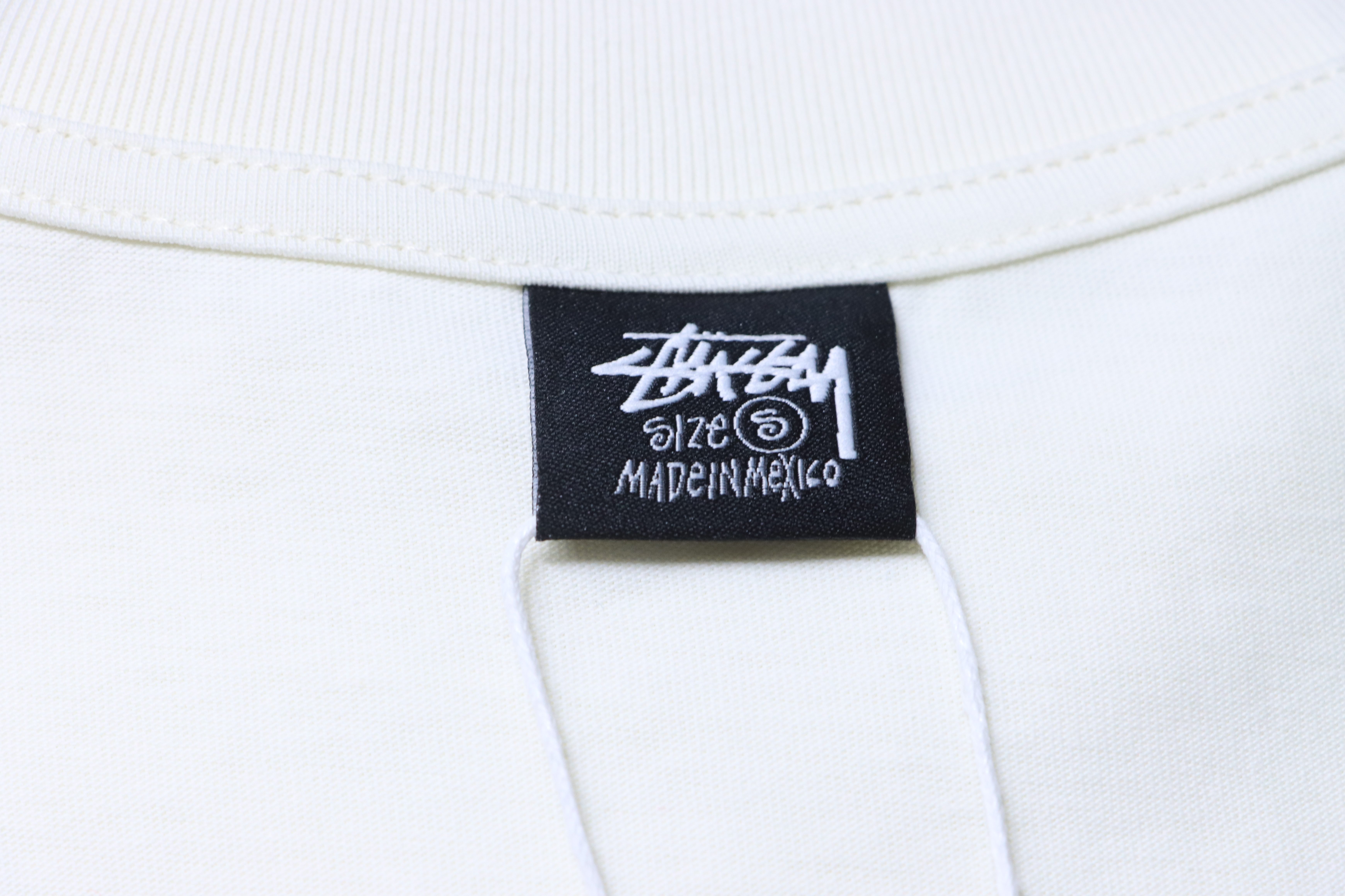 Stussy SS26 Monochrome Shark Pigment-Dyed T-Shirt