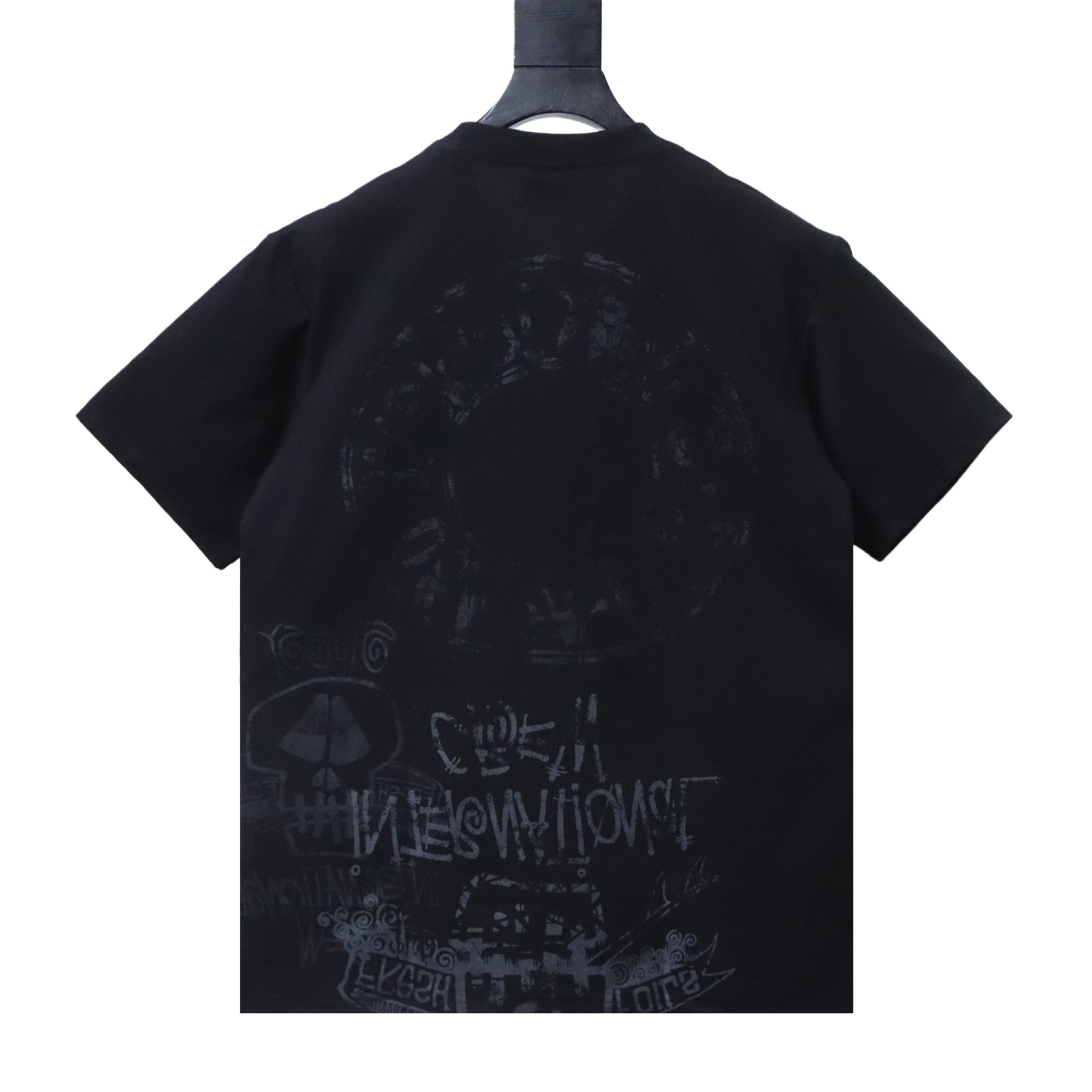 Stussy SS26 Shadow Skulls Pigment-Dyed T-Shirt
