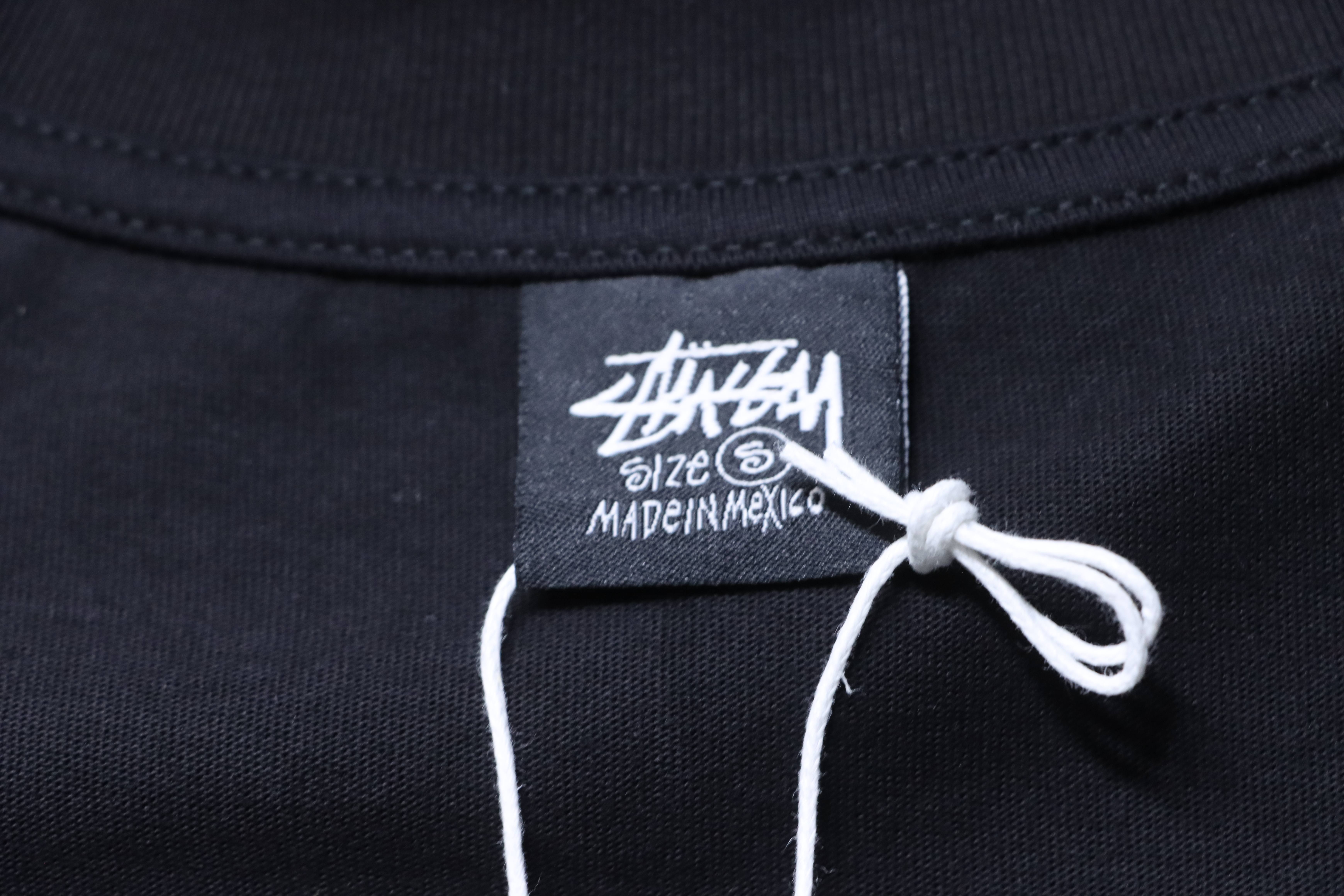Stussy SS26 Shark Portrait Pigment-Dyed T-Shirt