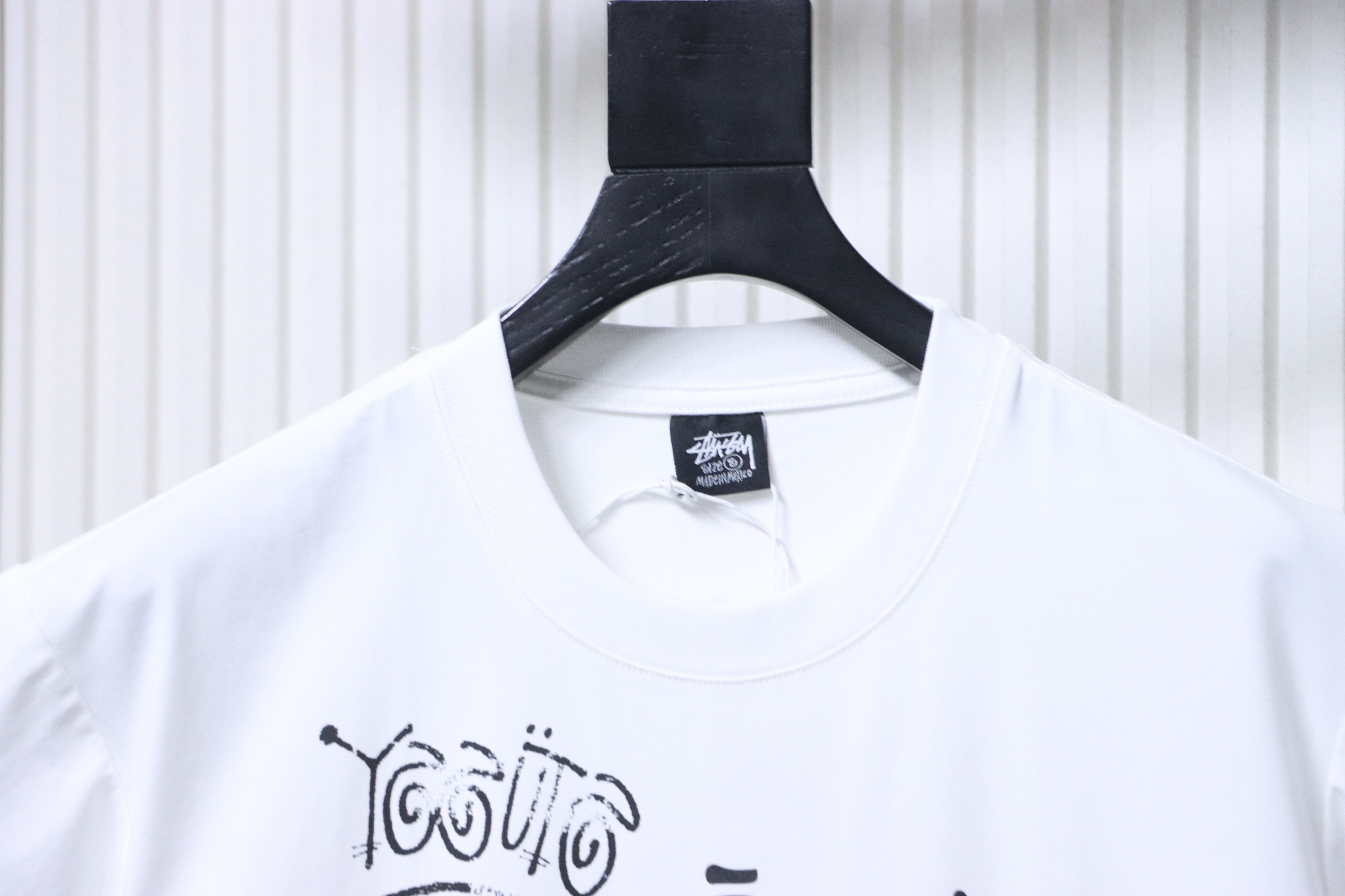 Stussy SS26 Skulls Collage Pigment-Dyed T-Shirt