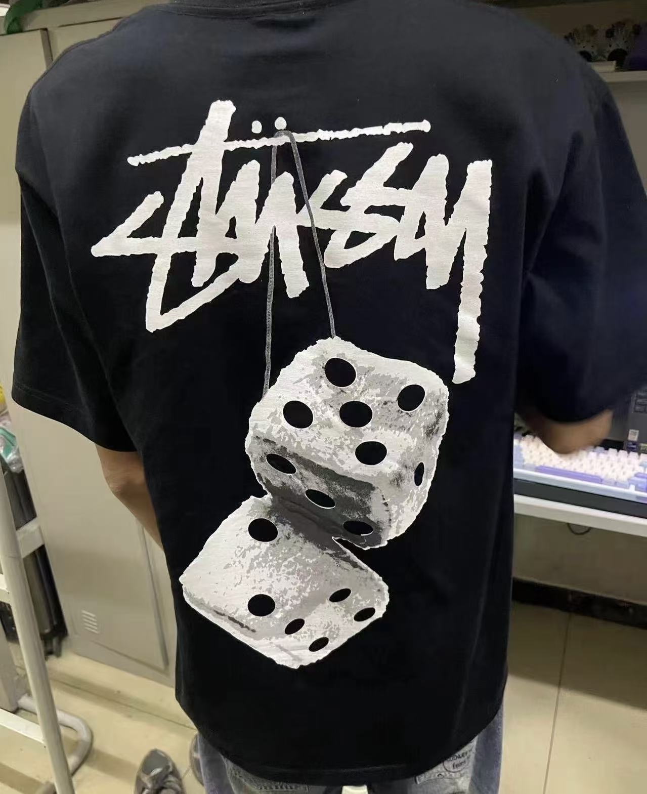 Stussy Stacked Double Dice T-Shirt