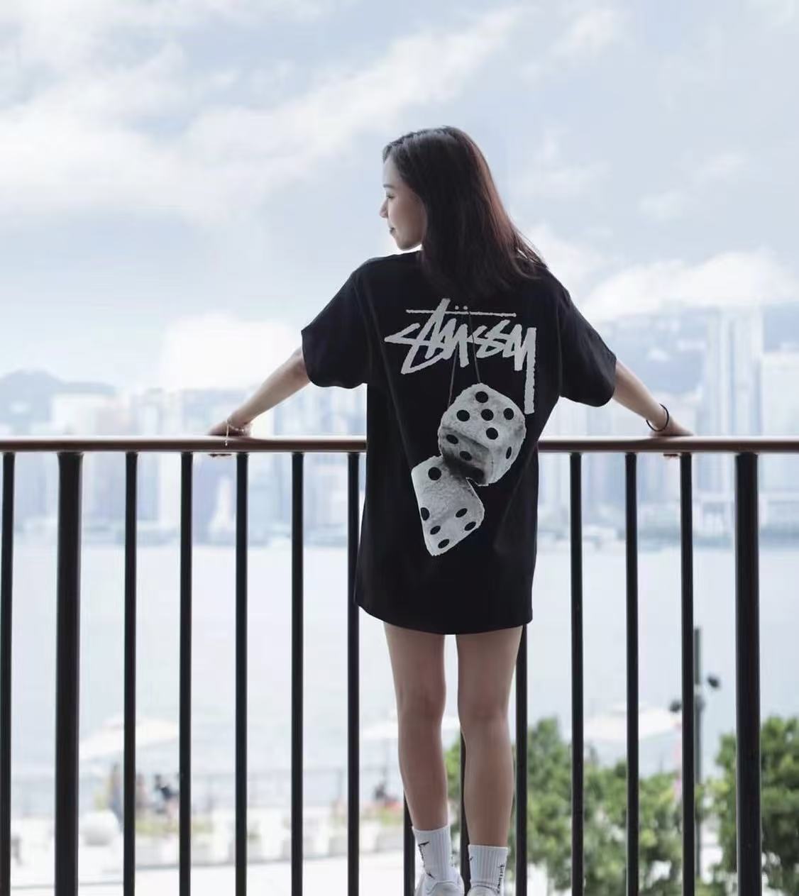 Stussy Stacked Double Dice T-Shirt