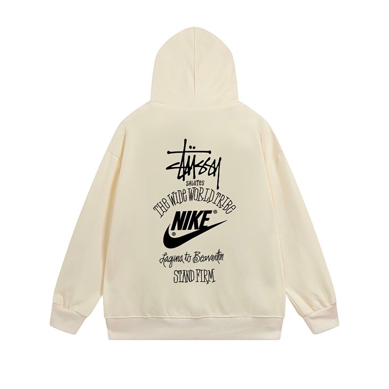 Stussy Stacked Heritage Logo Full-Zip Hoodie