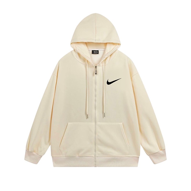 Stussy Stacked Heritage Logo Full-Zip Hoodie