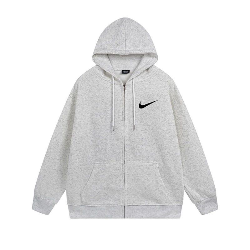 Stussy Stacked Heritage Logo Full-Zip Hoodie