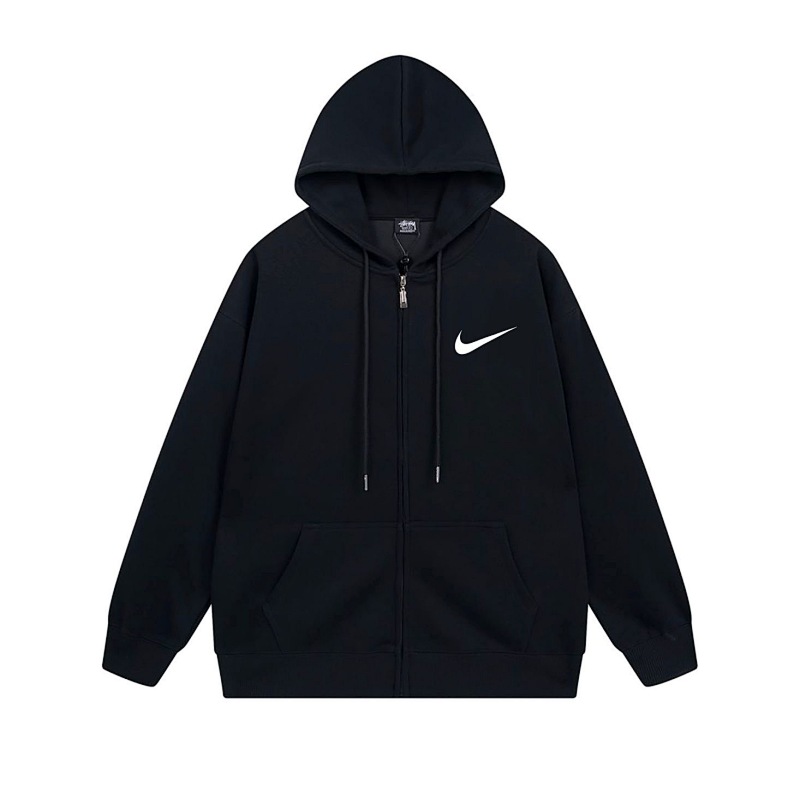 Stussy Stacked Heritage Logo Full-Zip Hoodie