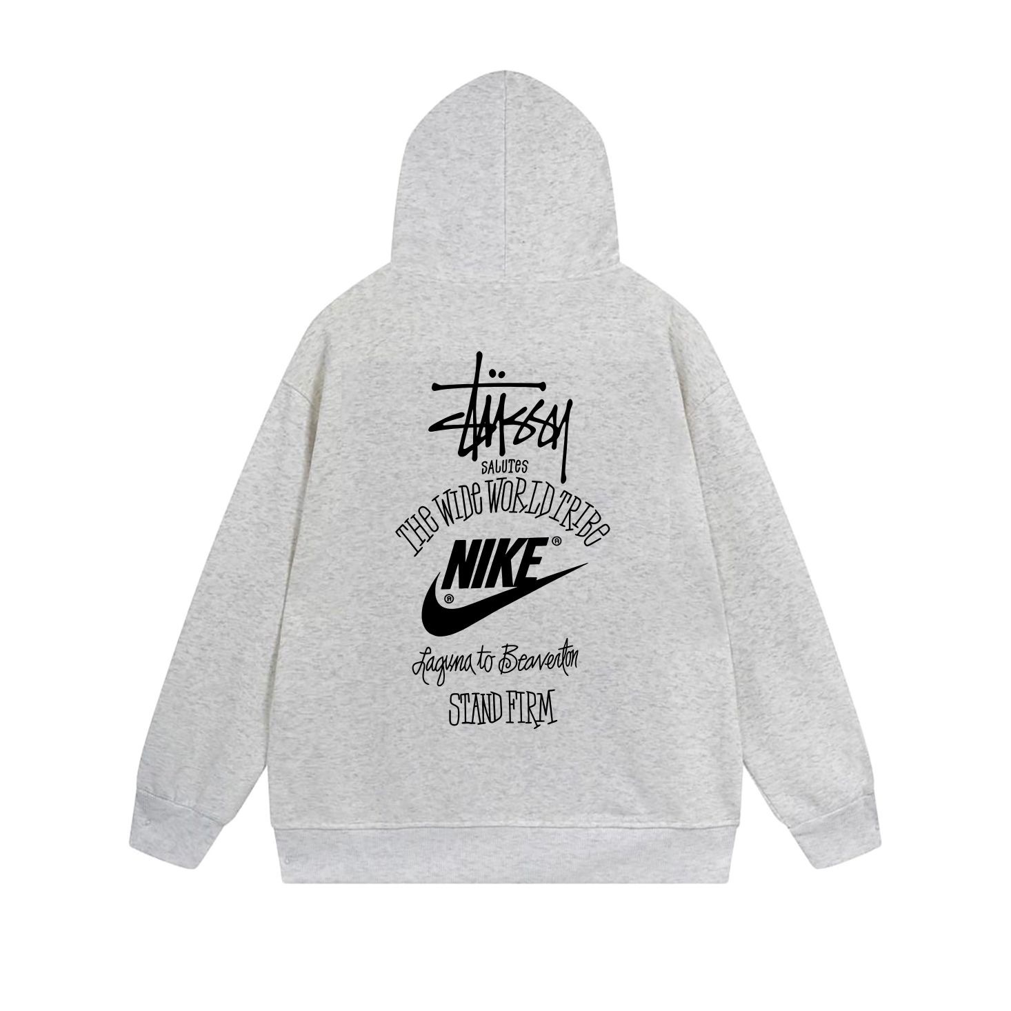 Stussy Stacked Heritage Logo Full-Zip Hoodie