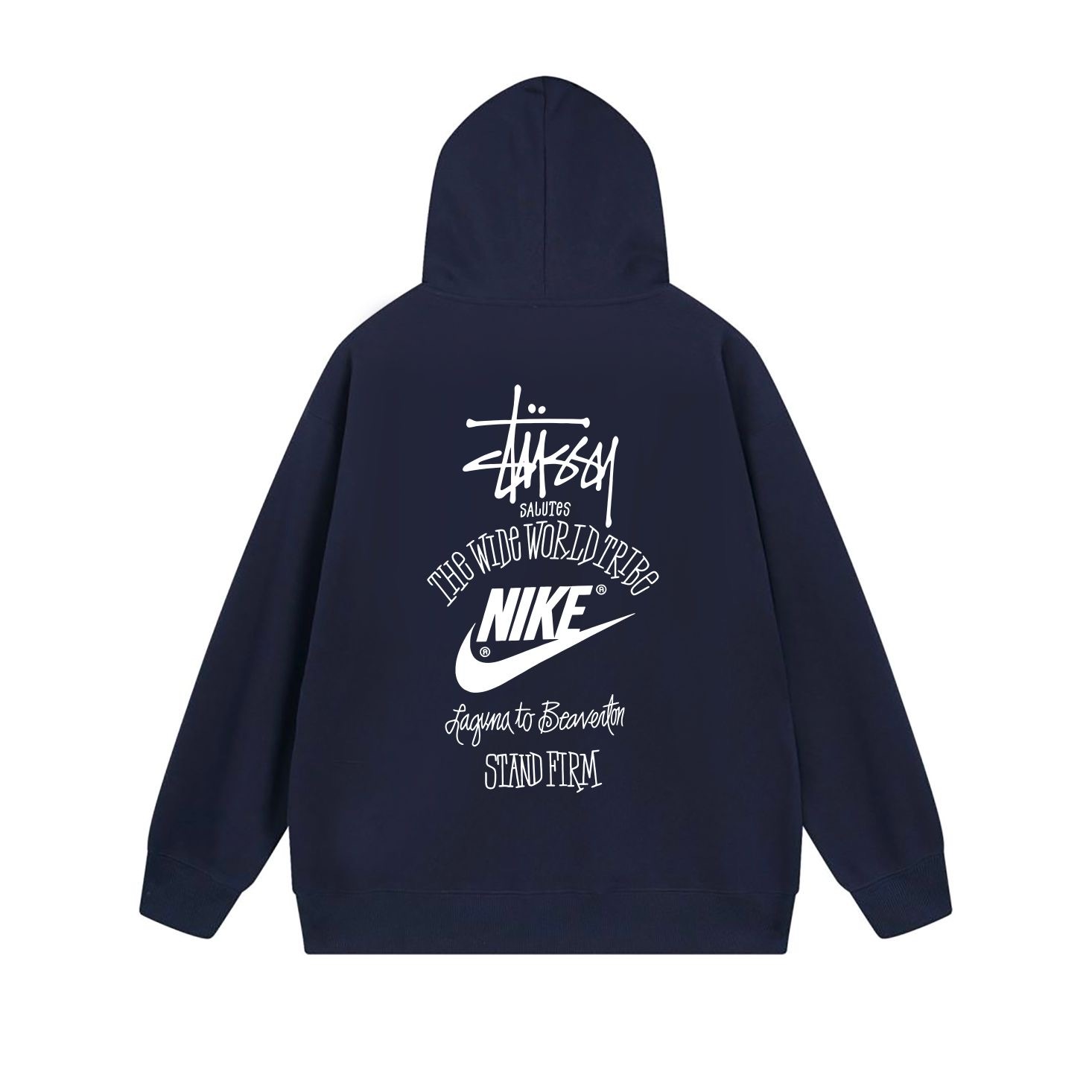 Stussy Stacked Heritage Logo Full-Zip Hoodie
