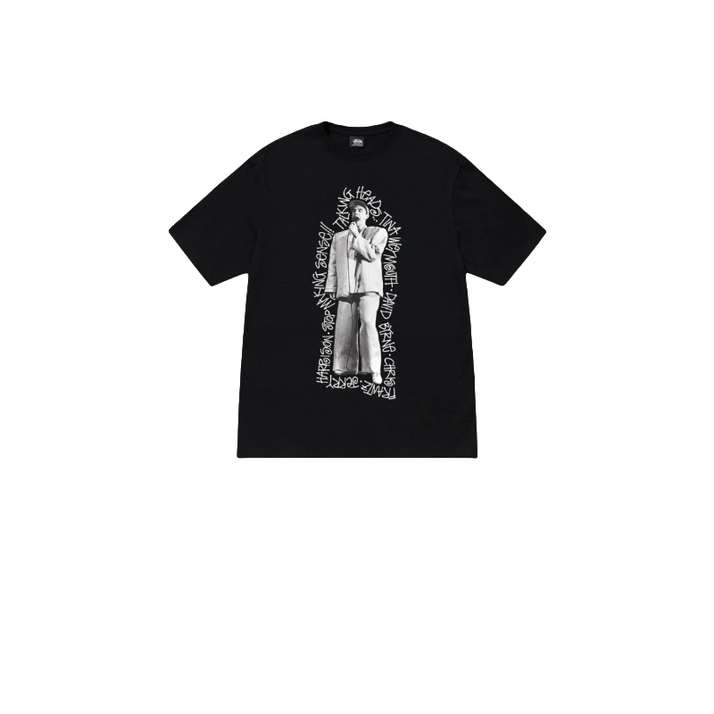 Stussy Standing Statue Typography T-Shirt