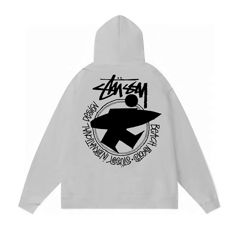 Stussy Star Peace Crest Pullover Hoodie
