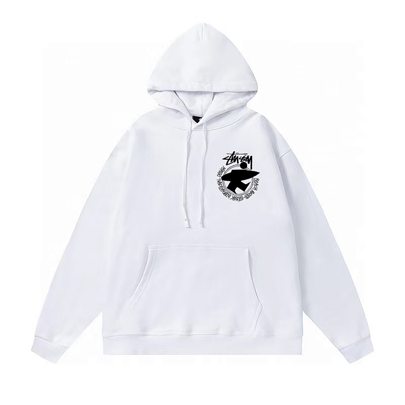 Stussy Star Peace Crest Pullover Hoodie