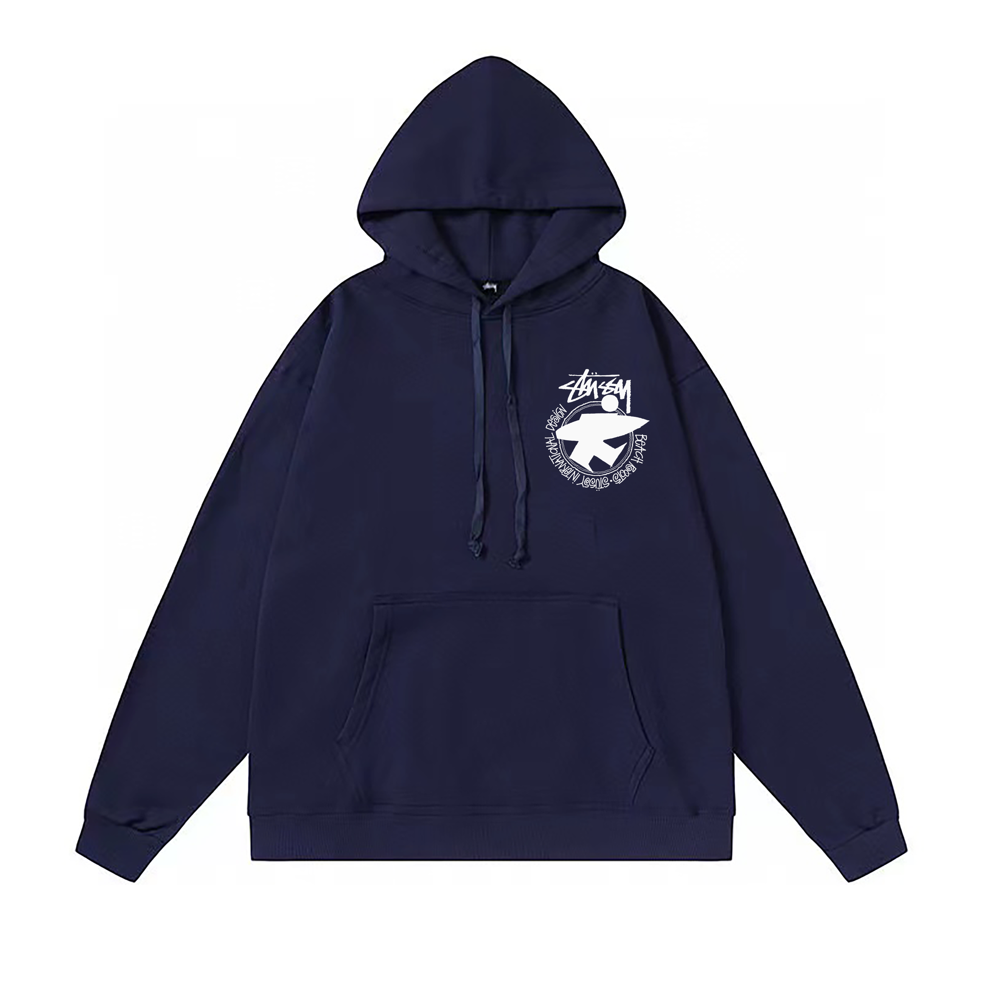 Stussy Star Peace Crest Pullover Hoodie