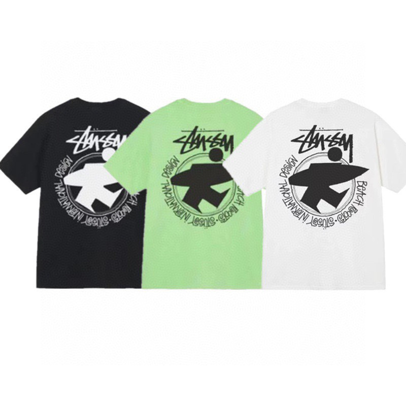 Stussy Star Peace Emblem T-Shirt