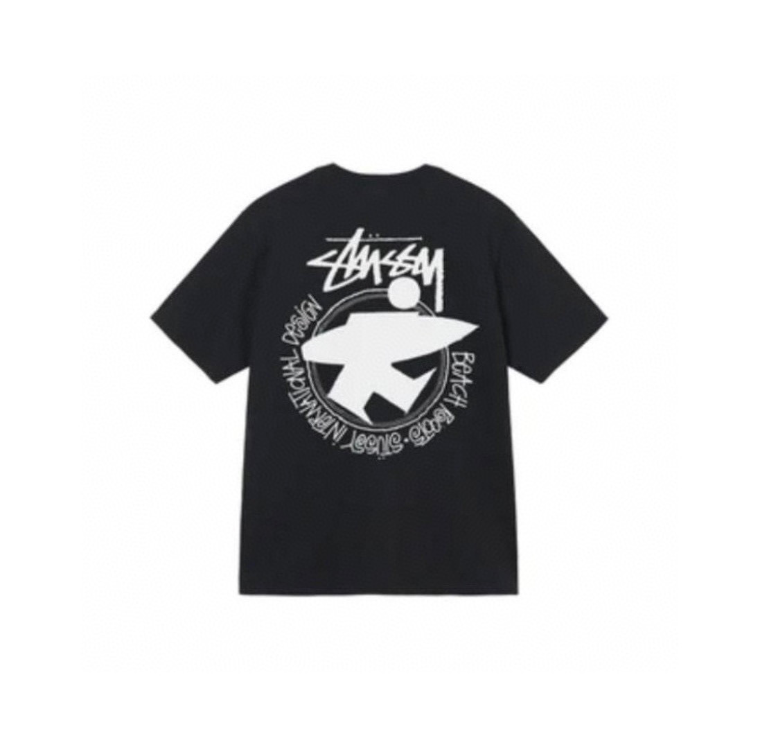 Stussy Star Peace Emblem T-Shirt