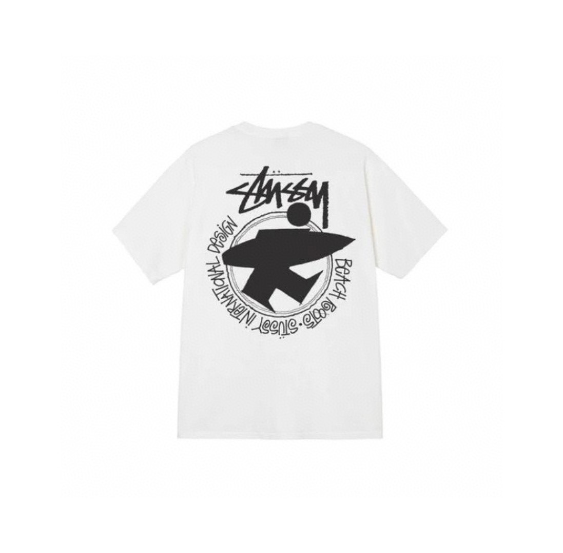 Stussy Star Peace Emblem T-Shirt