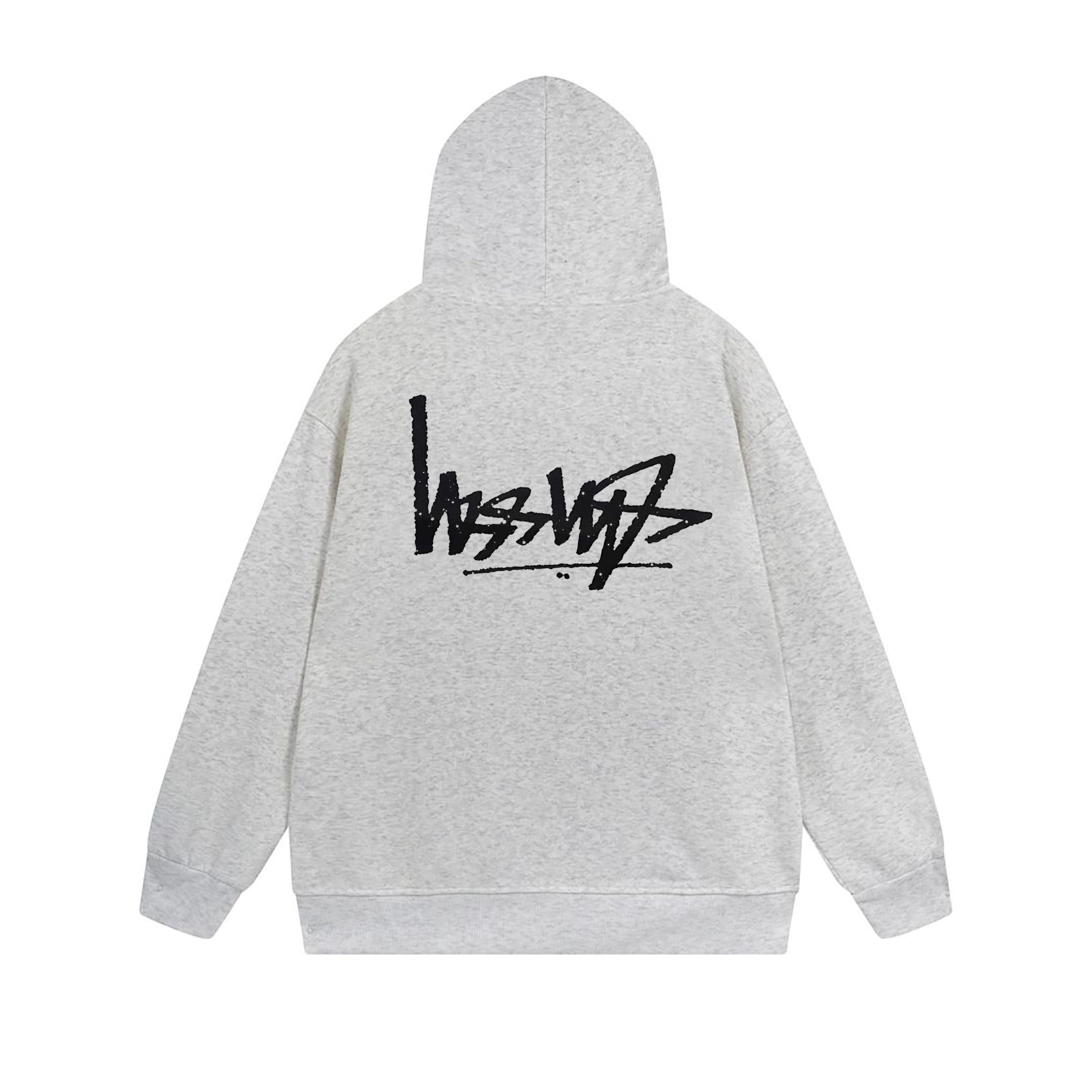 Stussy Striped Tribal Mask Full-Zip Hoodie