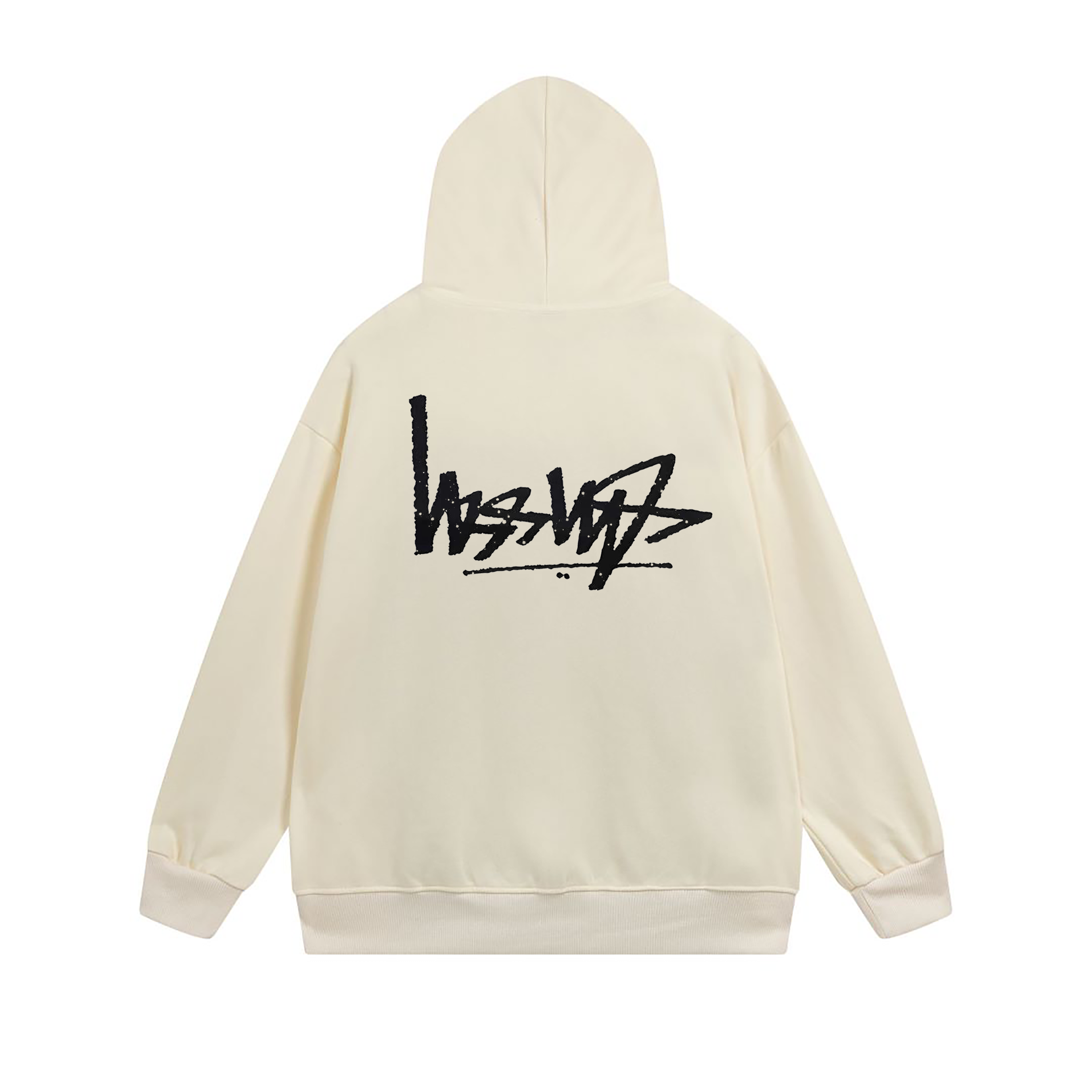 Stussy Striped Tribal Mask Full-Zip Hoodie