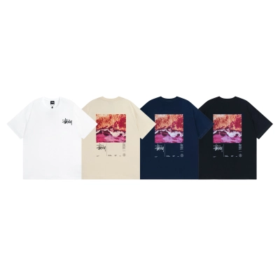 Stussy Sunset City Photo Square T-Shirt 01