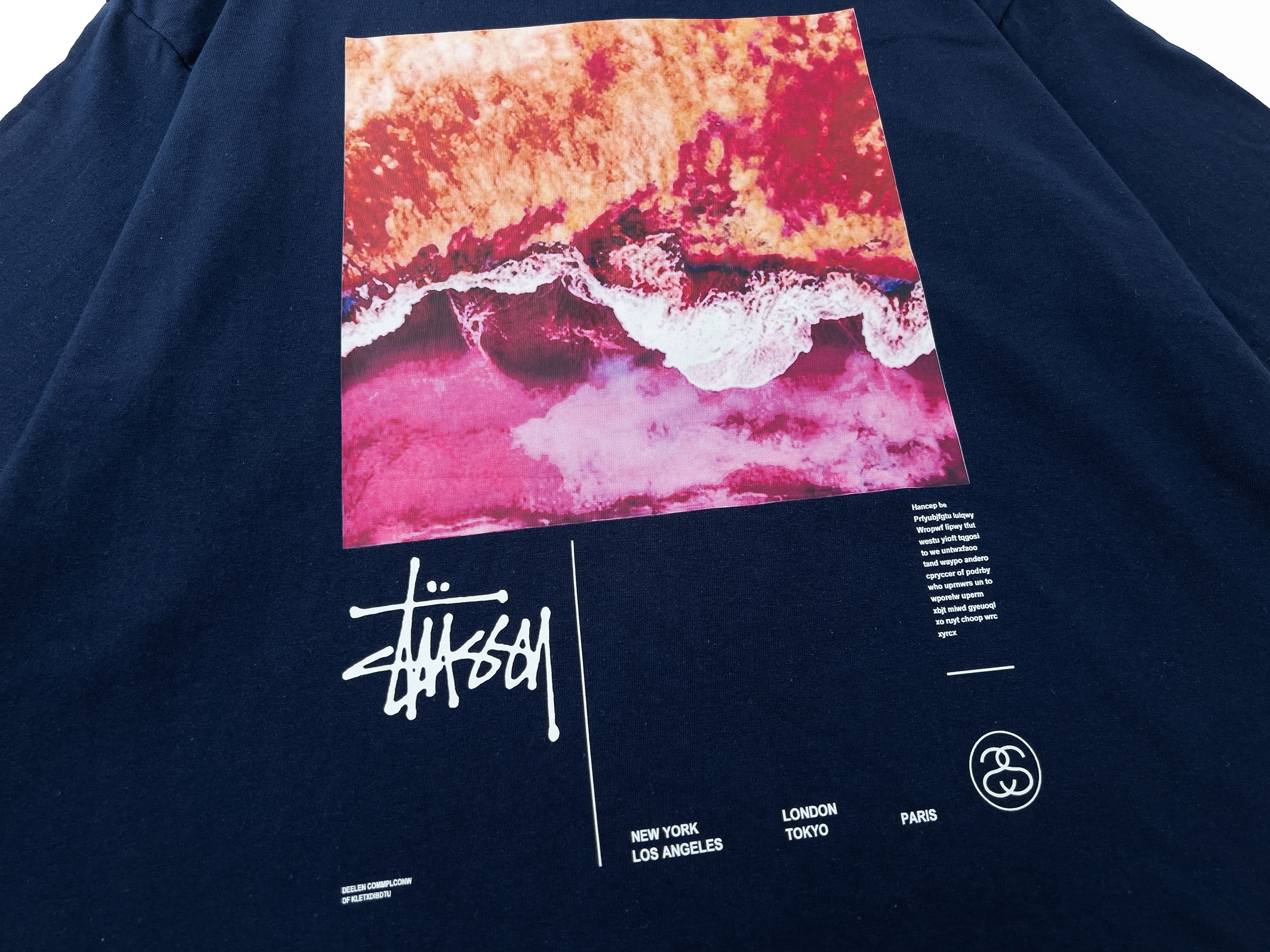 Stussy Sunset City Photo Square T-Shirt