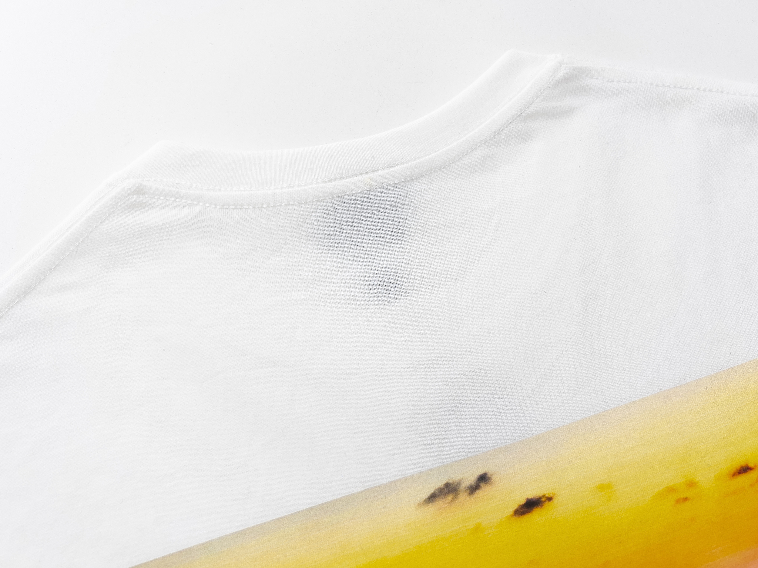 Stussy Sunset Ocean Poster T-Shirt